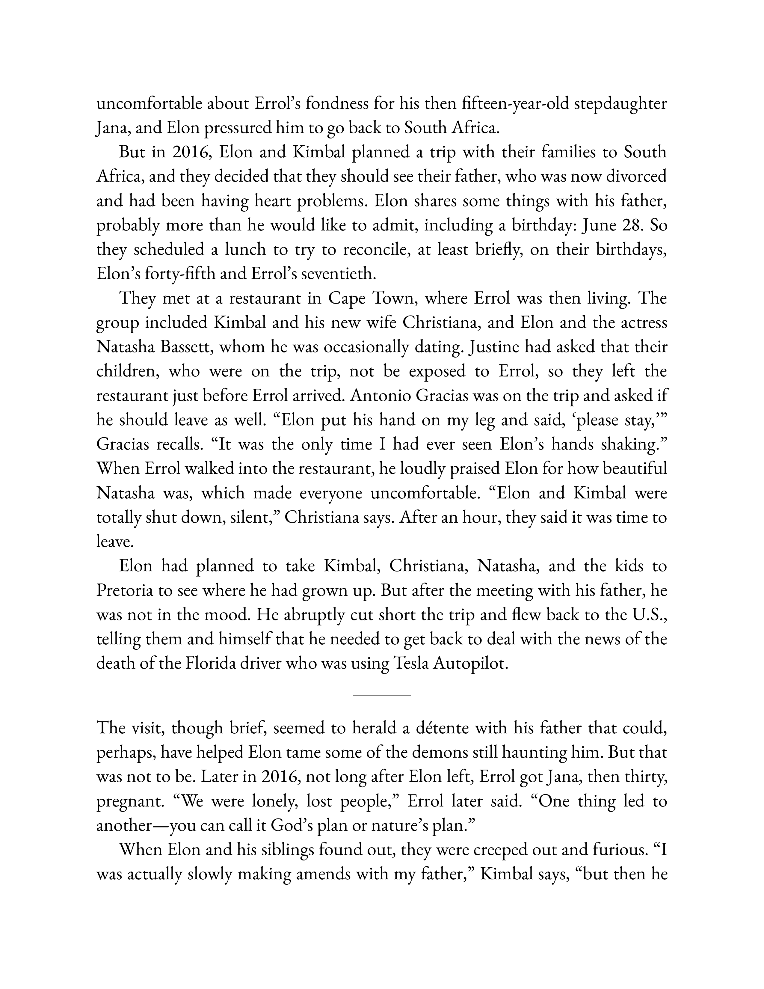 Simon & Schuster Elon Musk Biography by Walter Isaacson — page 320