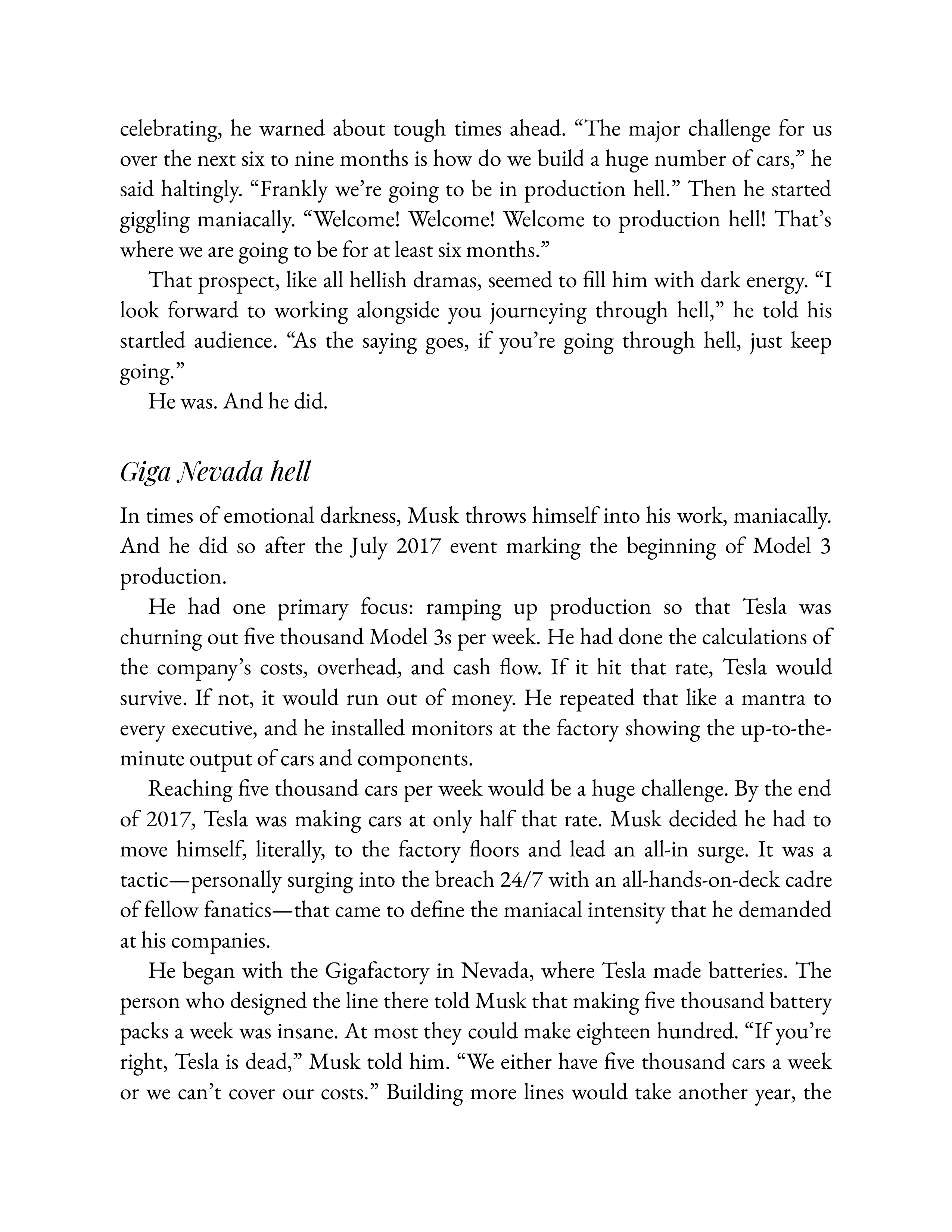 Simon & Schuster Elon Musk Biography by Walter Isaacson — page 325