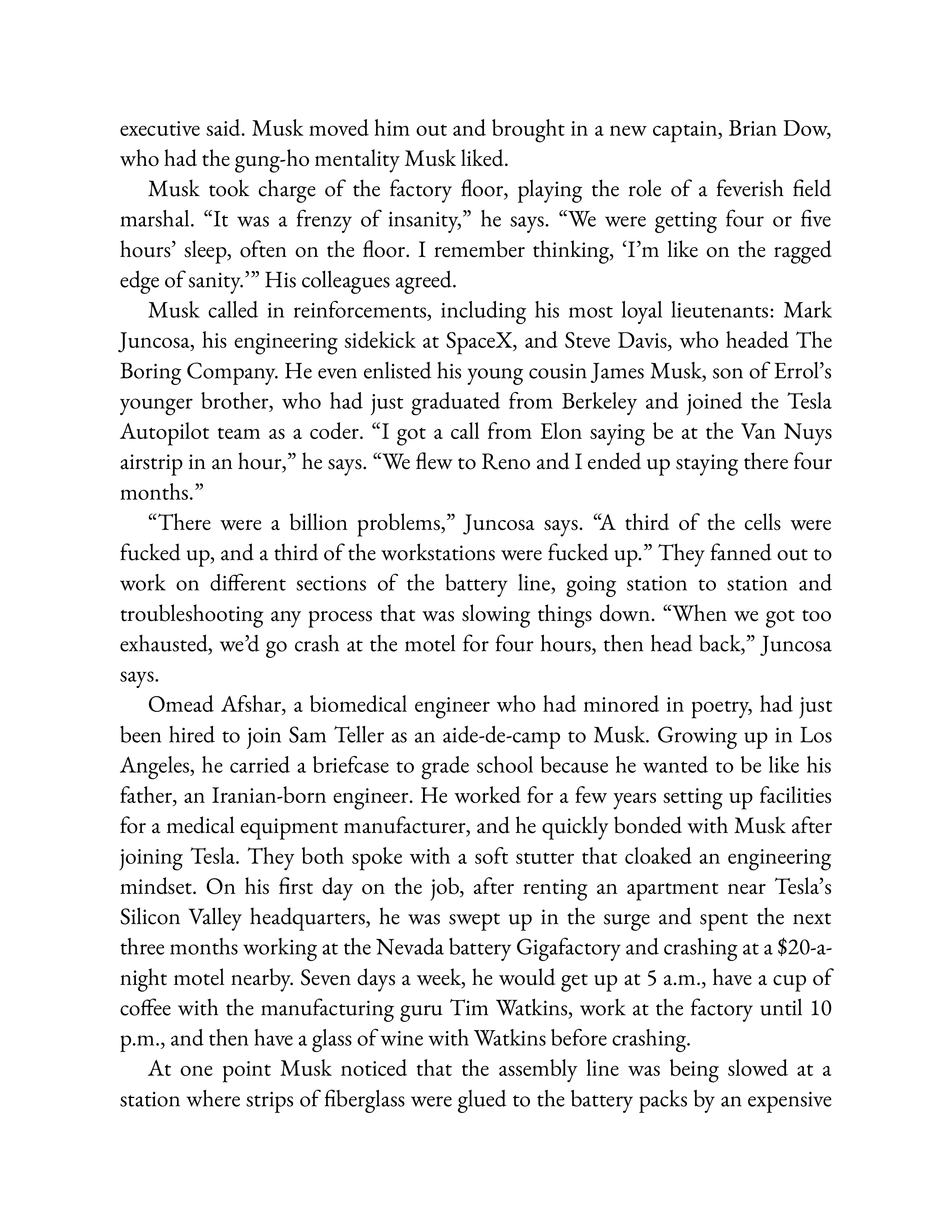 Simon & Schuster Elon Musk Biography by Walter Isaacson — page 326