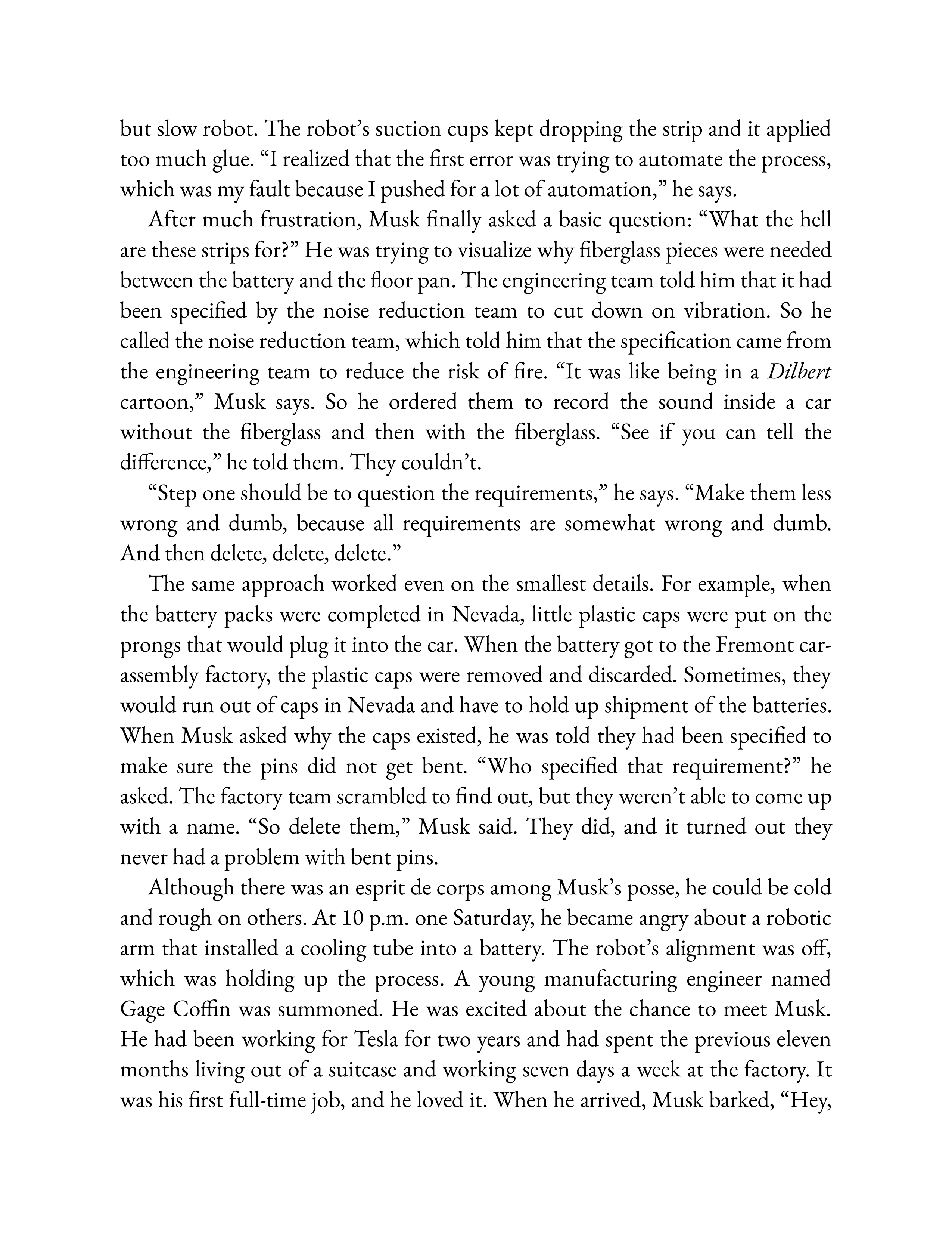 Simon & Schuster Elon Musk Biography by Walter Isaacson — page 327