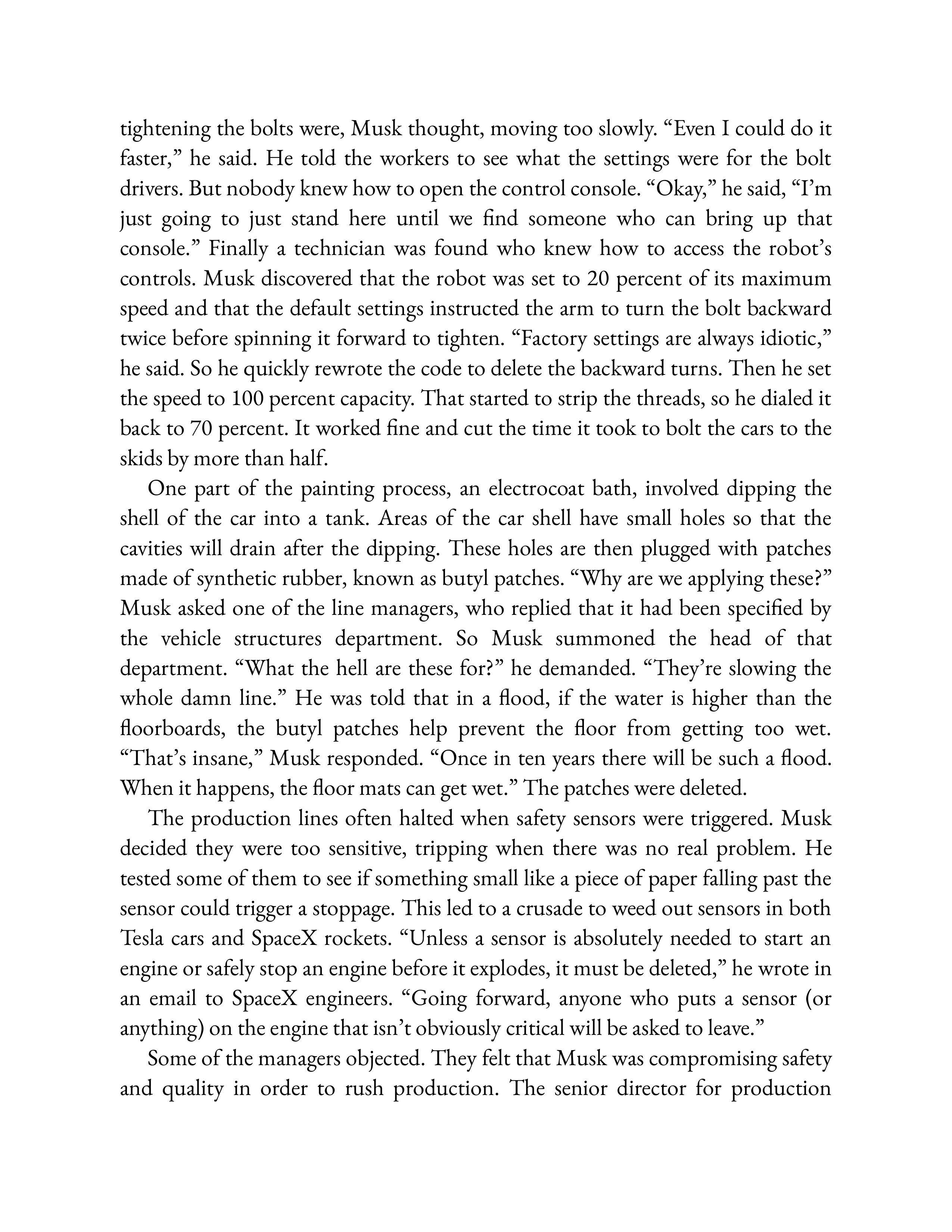 Simon & Schuster Elon Musk Biography by Walter Isaacson — page 337