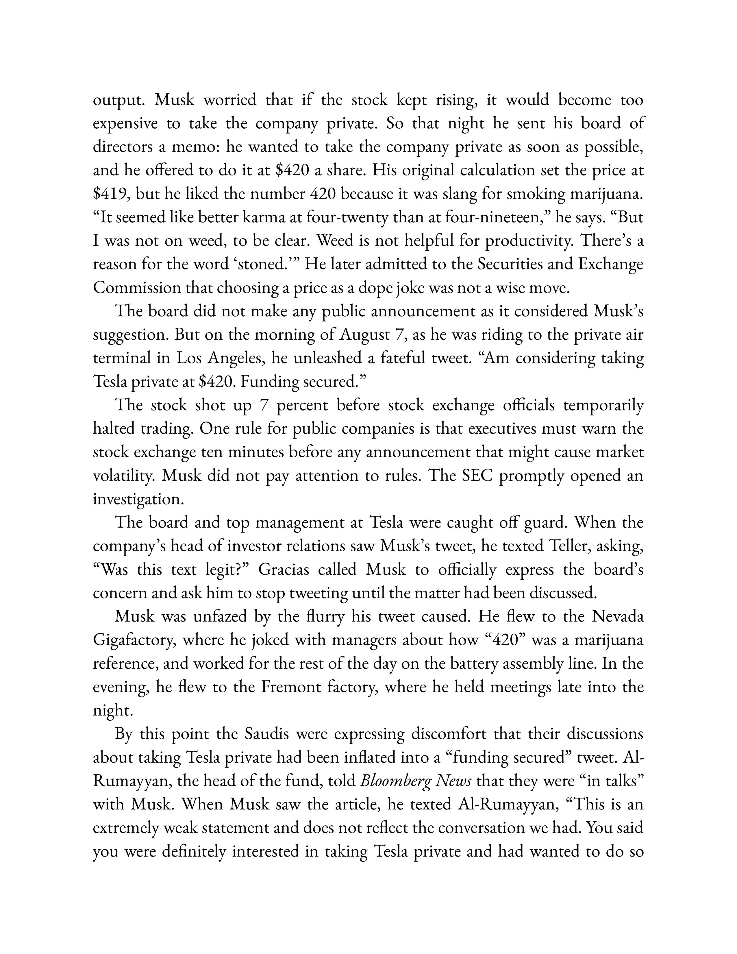Simon & Schuster Elon Musk Biography by Walter Isaacson — page 353