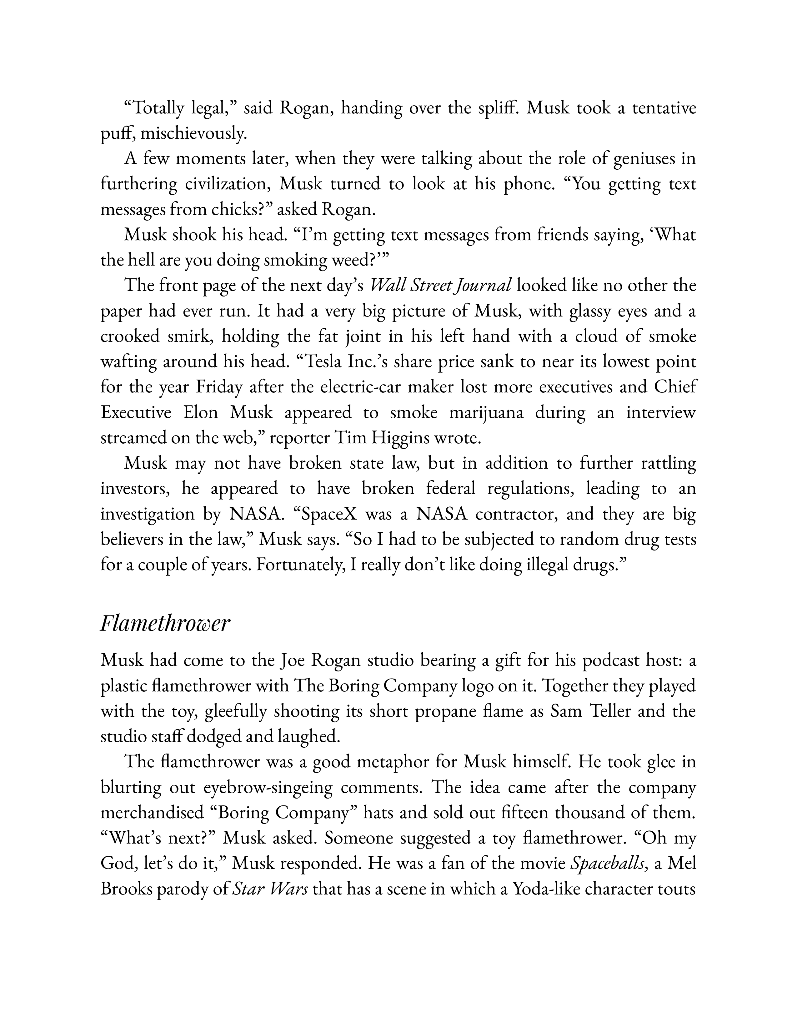 Simon & Schuster Elon Musk Biography by Walter Isaacson — page 359