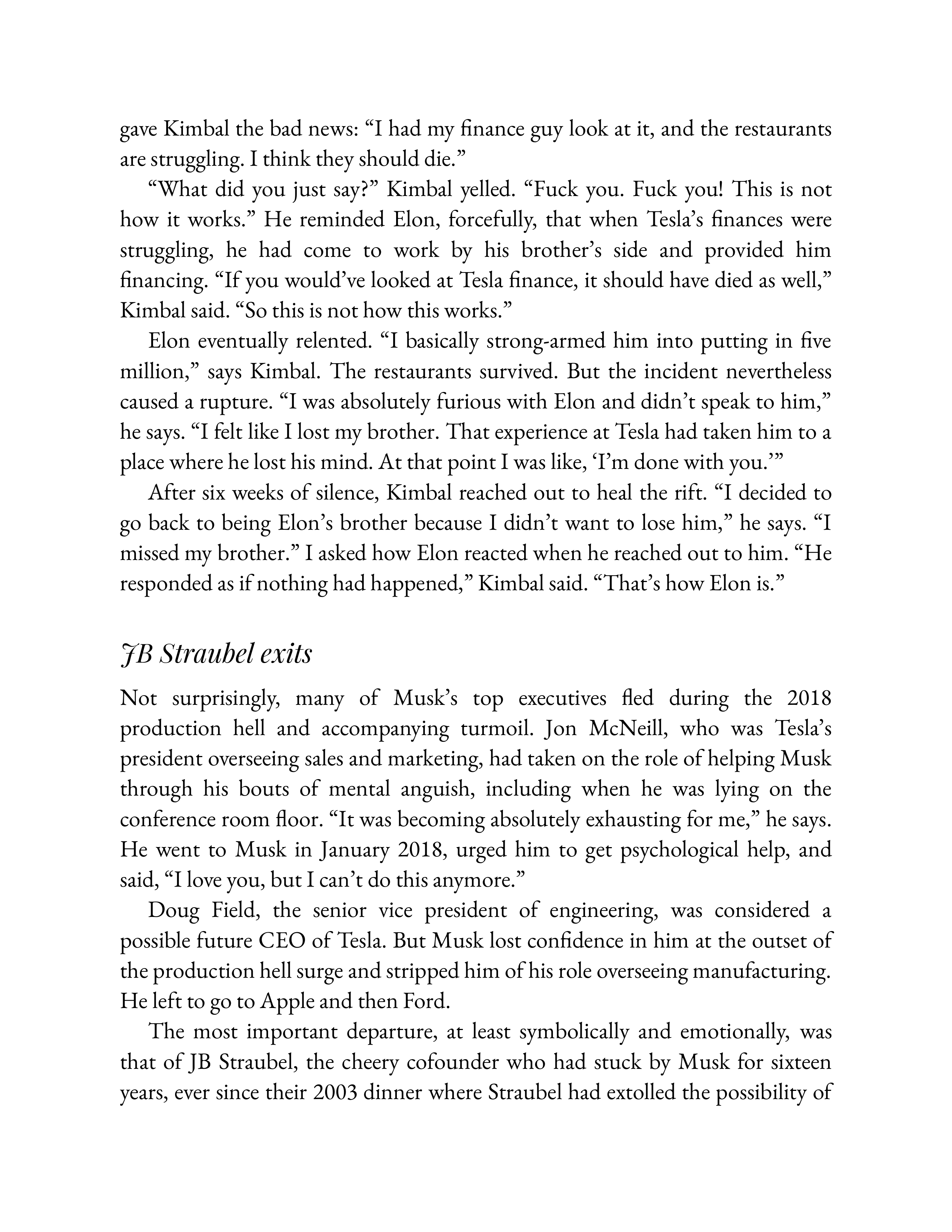 Simon & Schuster Elon Musk Biography by Walter Isaacson — page 362