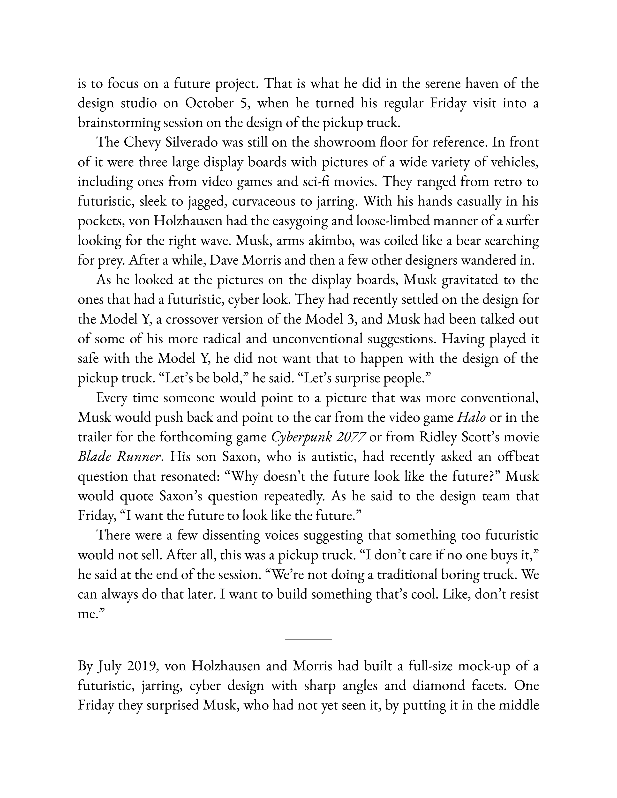Simon & Schuster Elon Musk Biography by Walter Isaacson — page 384