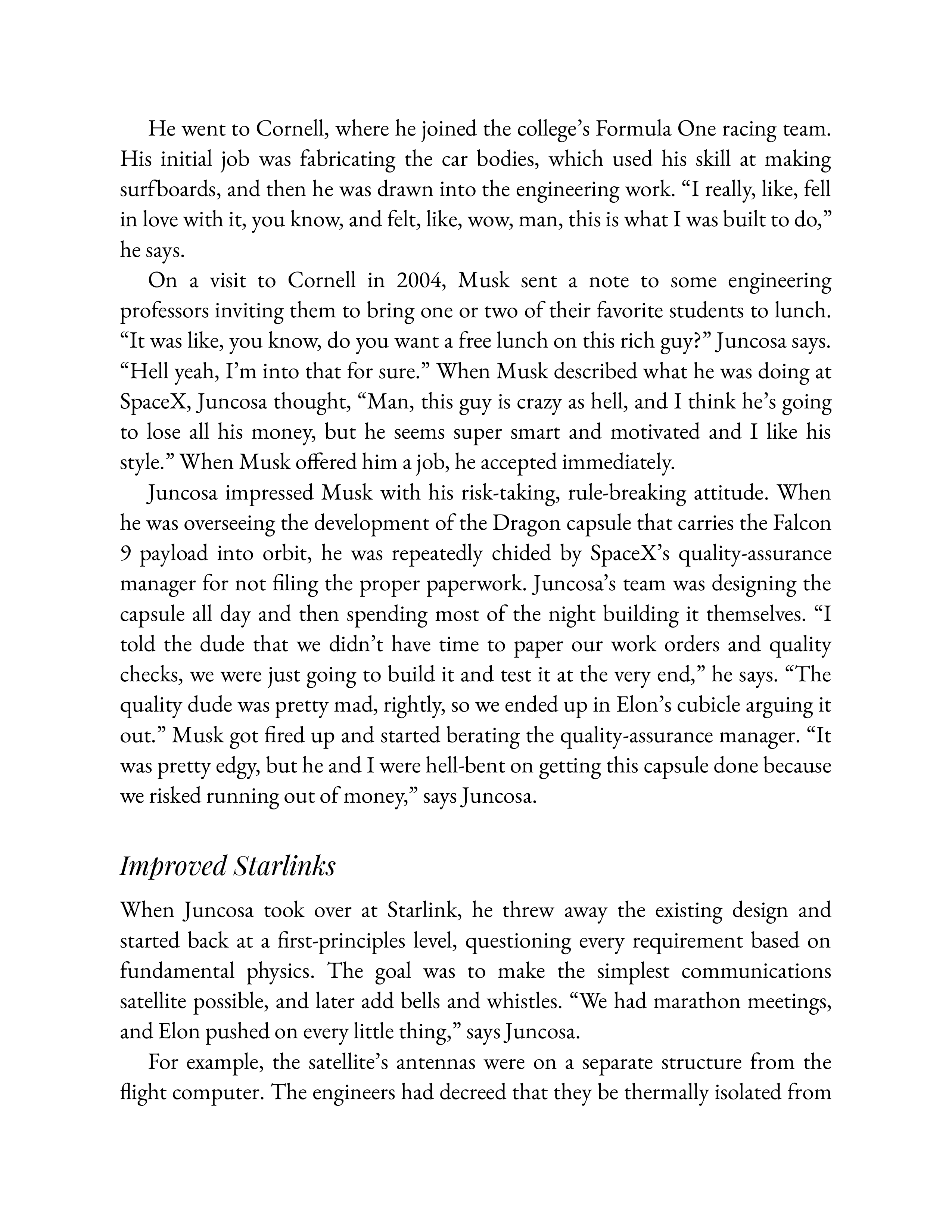 Simon & Schuster Elon Musk Biography by Walter Isaacson — page 389