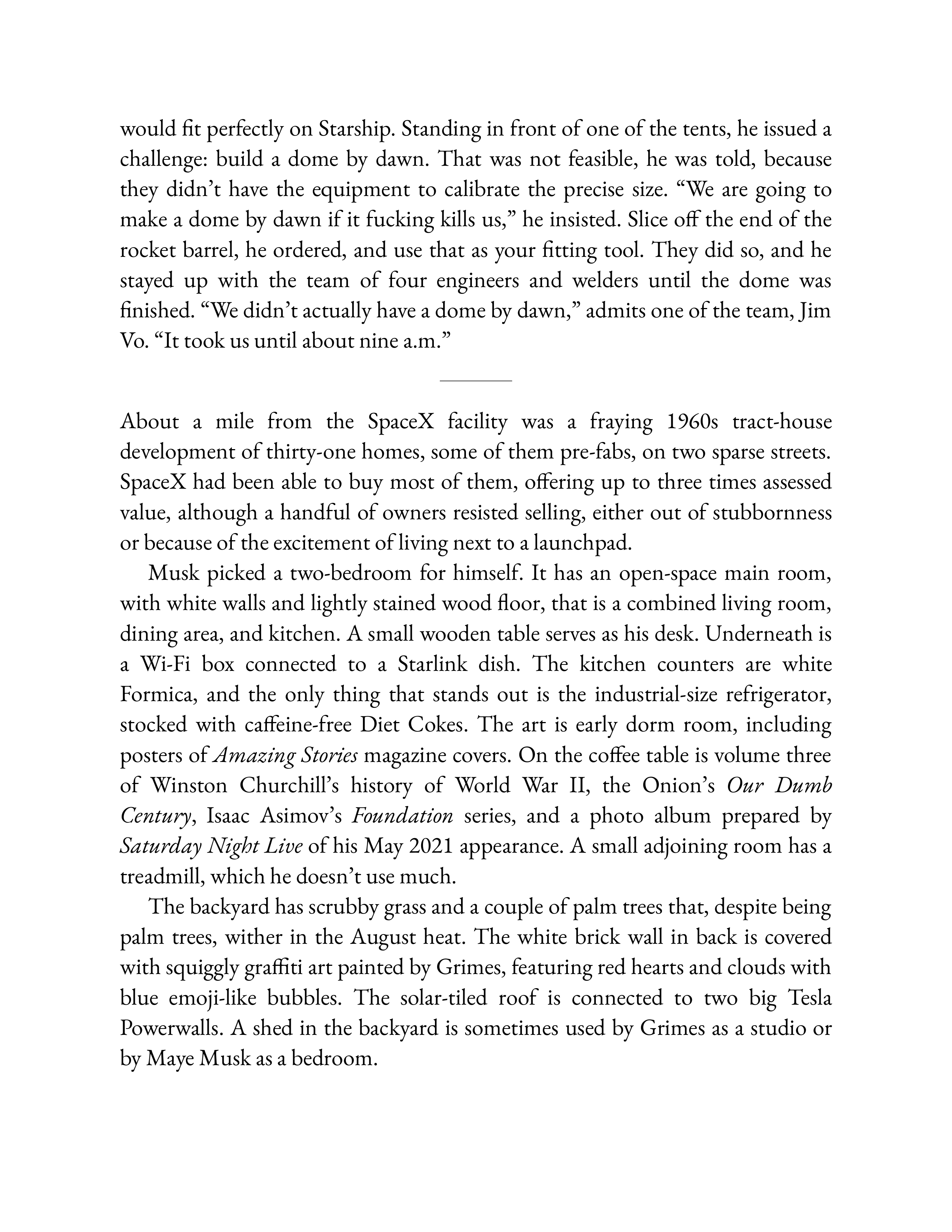 Simon & Schuster Elon Musk Biography by Walter Isaacson — page 396