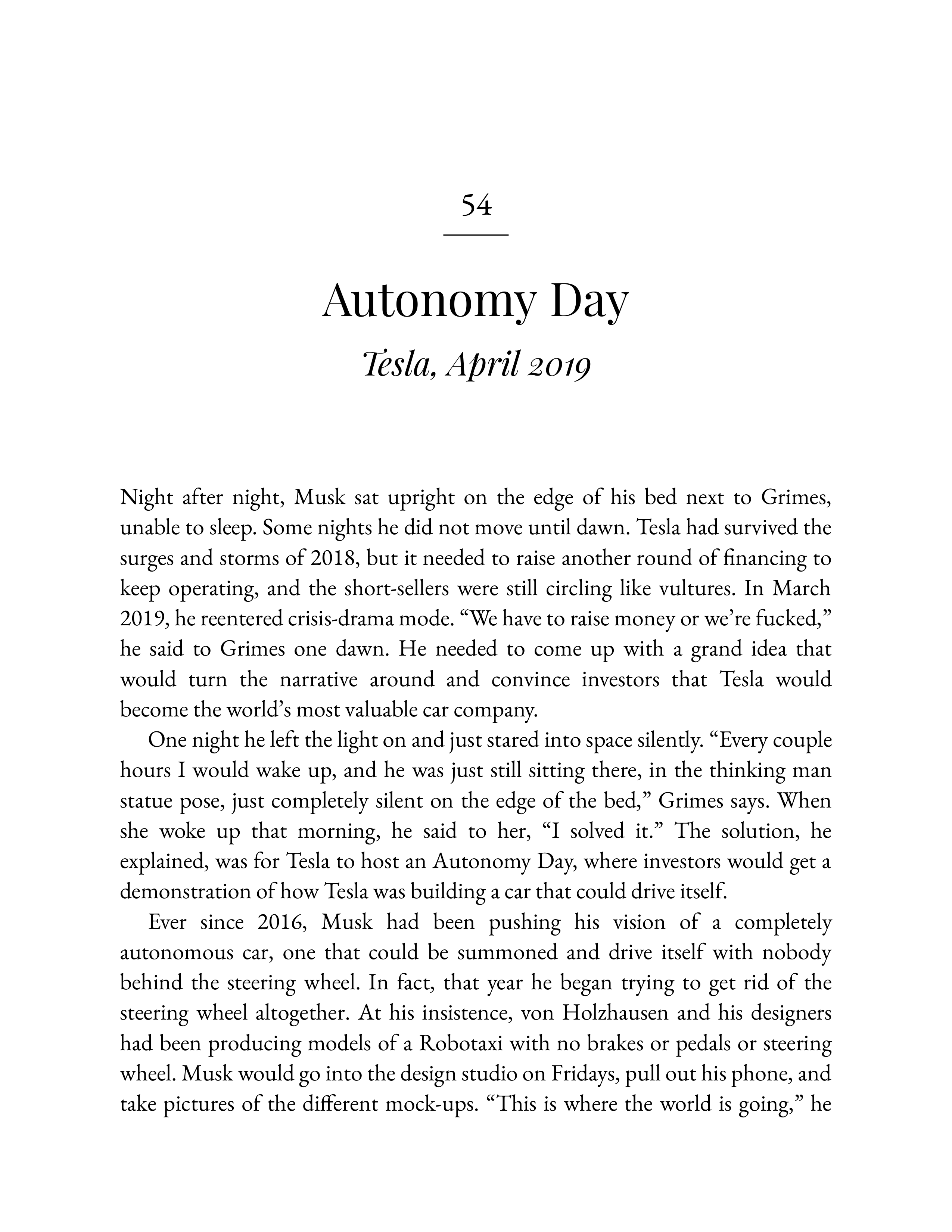 Simon & Schuster Elon Musk Biography by Walter Isaacson — page 398
