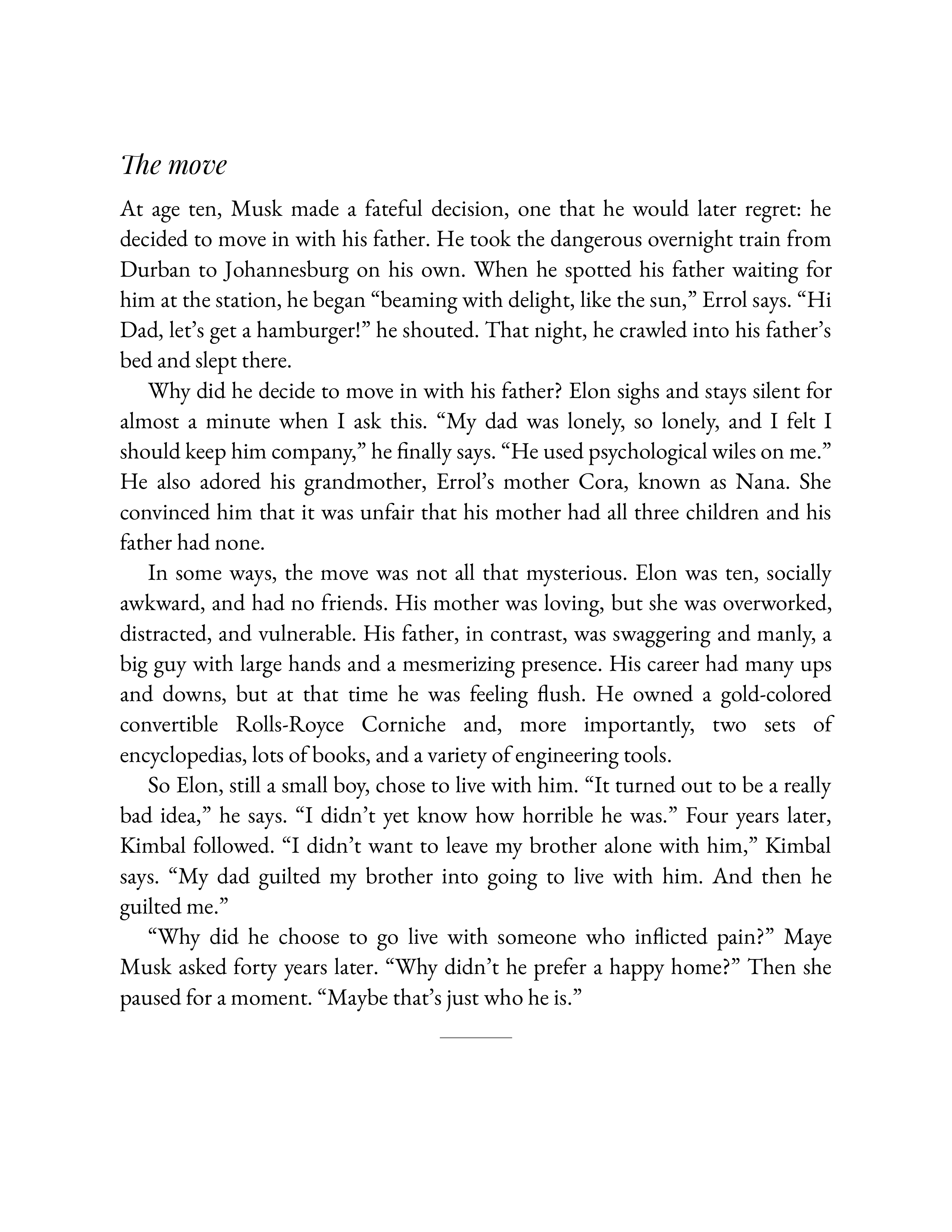 Simon & Schuster Elon Musk Biography by Walter Isaacson — page 40