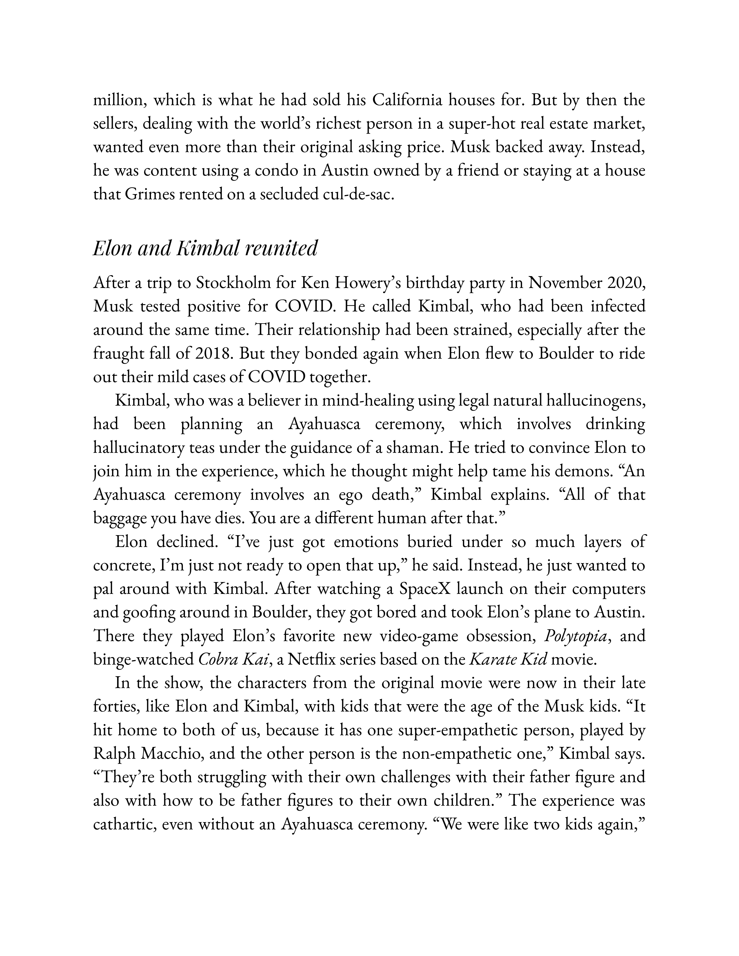 Simon & Schuster Elon Musk Biography by Walter Isaacson — page 415