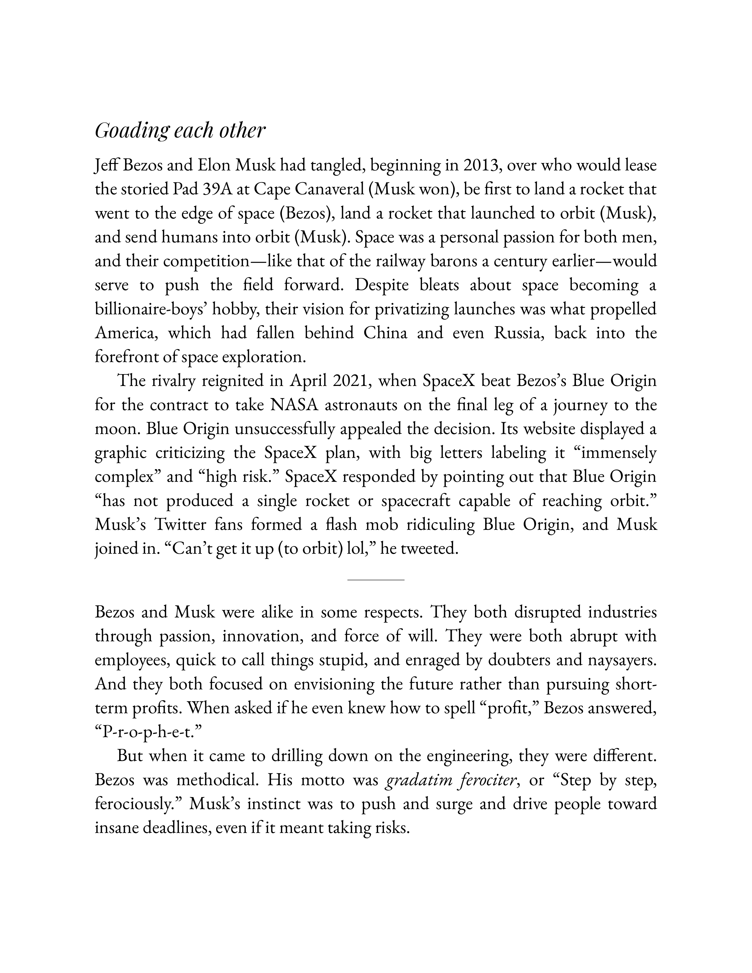 Simon & Schuster Elon Musk Biography by Walter Isaacson — page 428