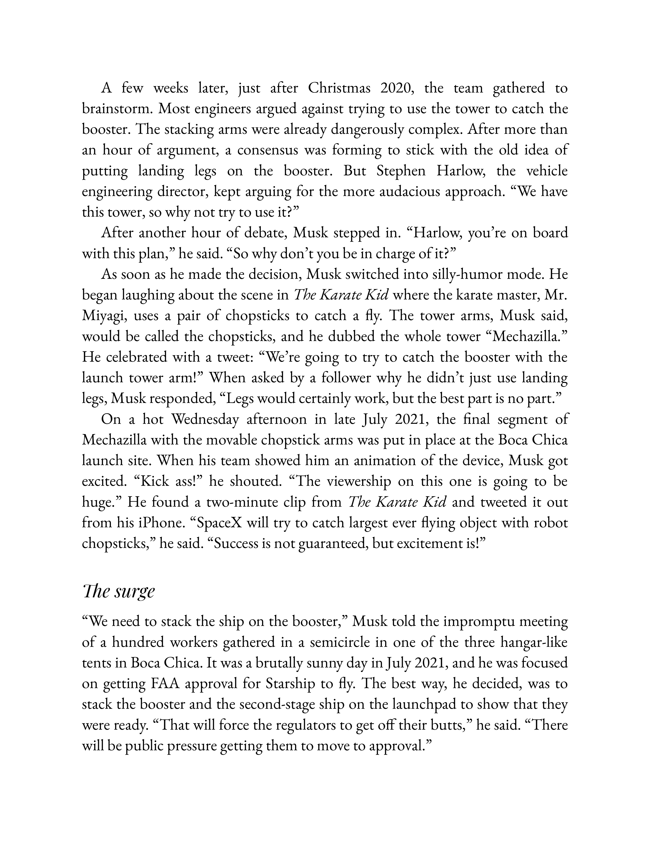 Simon & Schuster Elon Musk Biography by Walter Isaacson — page 439
