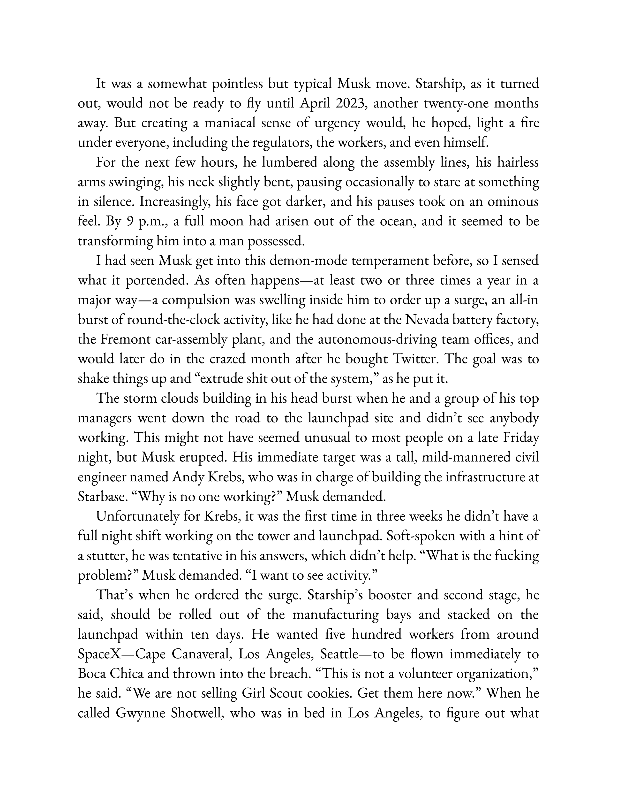 Simon & Schuster Elon Musk Biography by Walter Isaacson — page 440