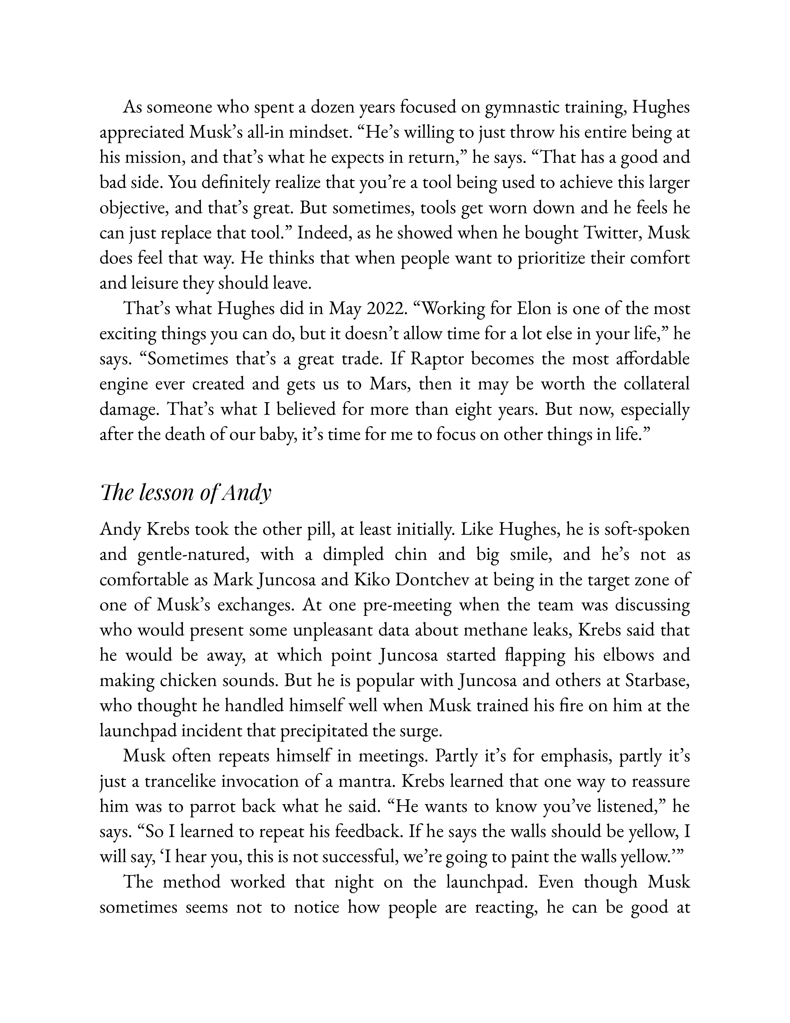 Simon & Schuster Elon Musk Biography by Walter Isaacson — page 446