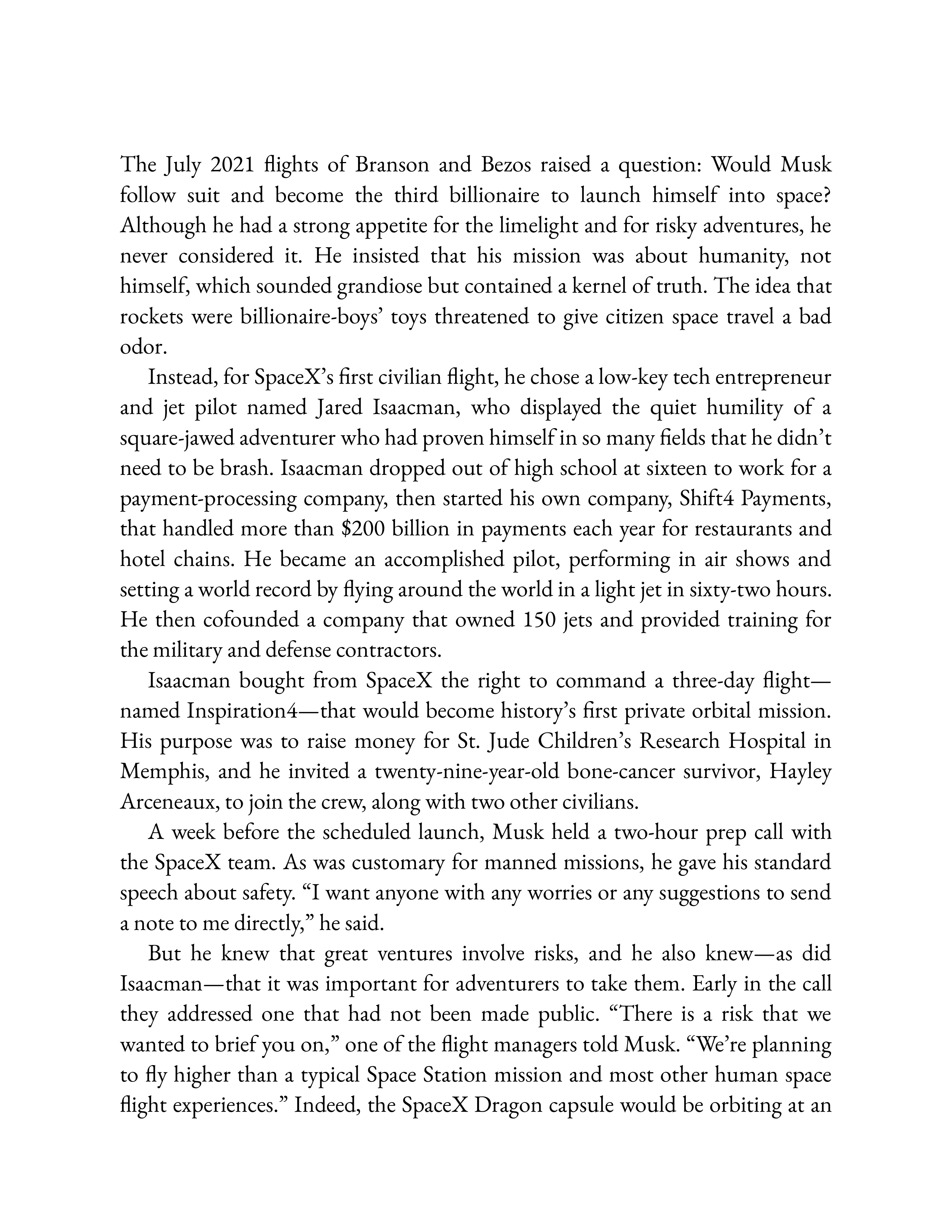 Simon & Schuster Elon Musk Biography by Walter Isaacson — page 462