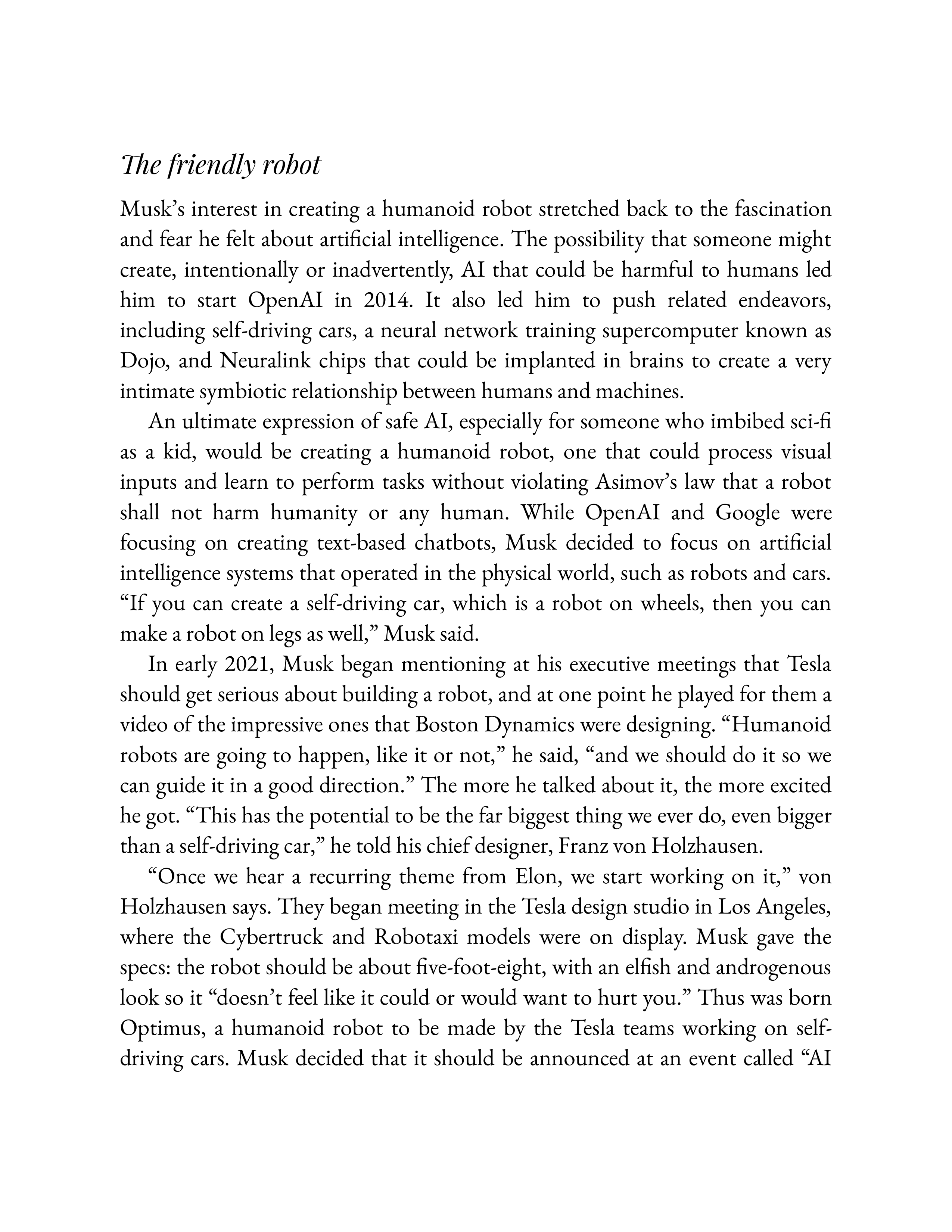 Simon & Schuster Elon Musk Biography by Walter Isaacson — page 475
