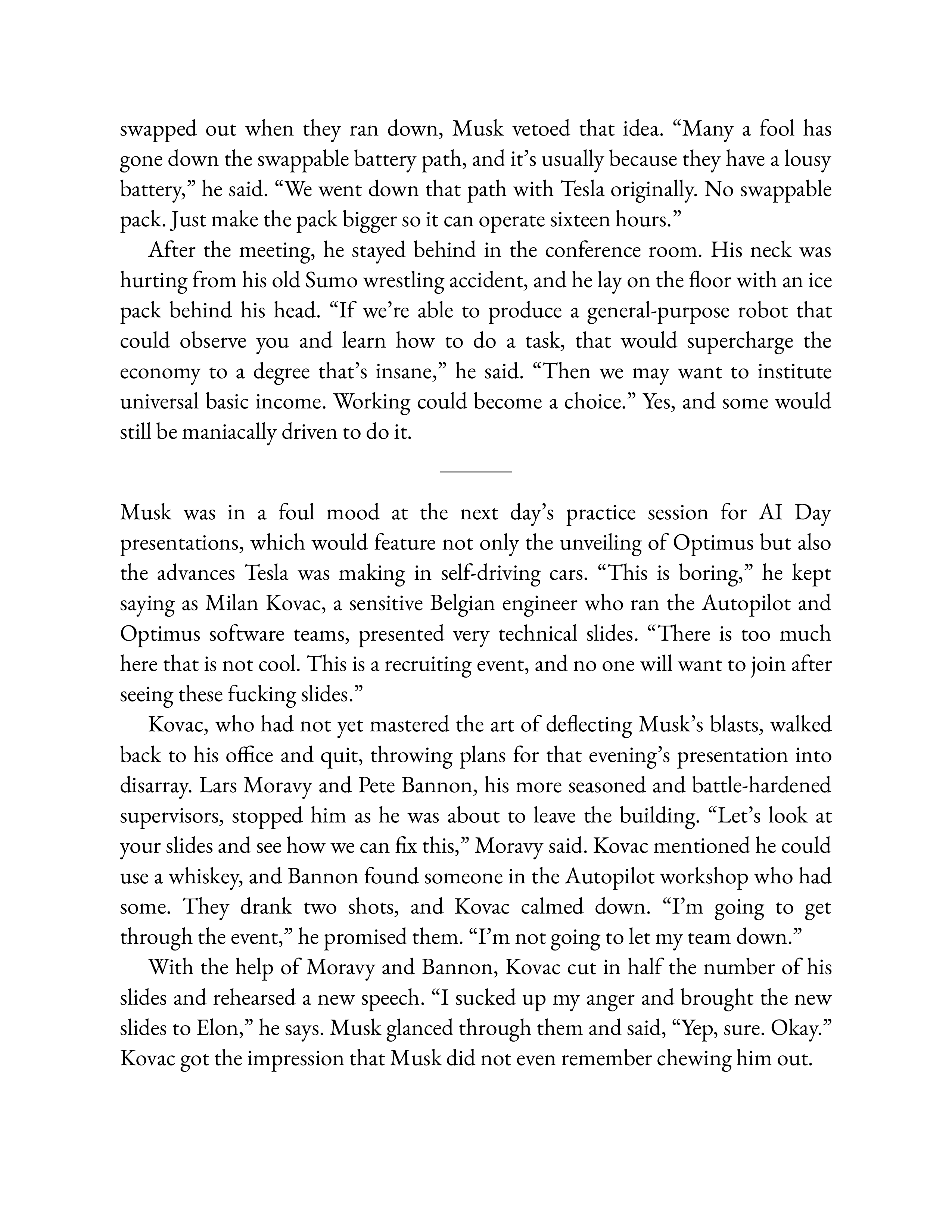 Simon & Schuster Elon Musk Biography by Walter Isaacson — page 477