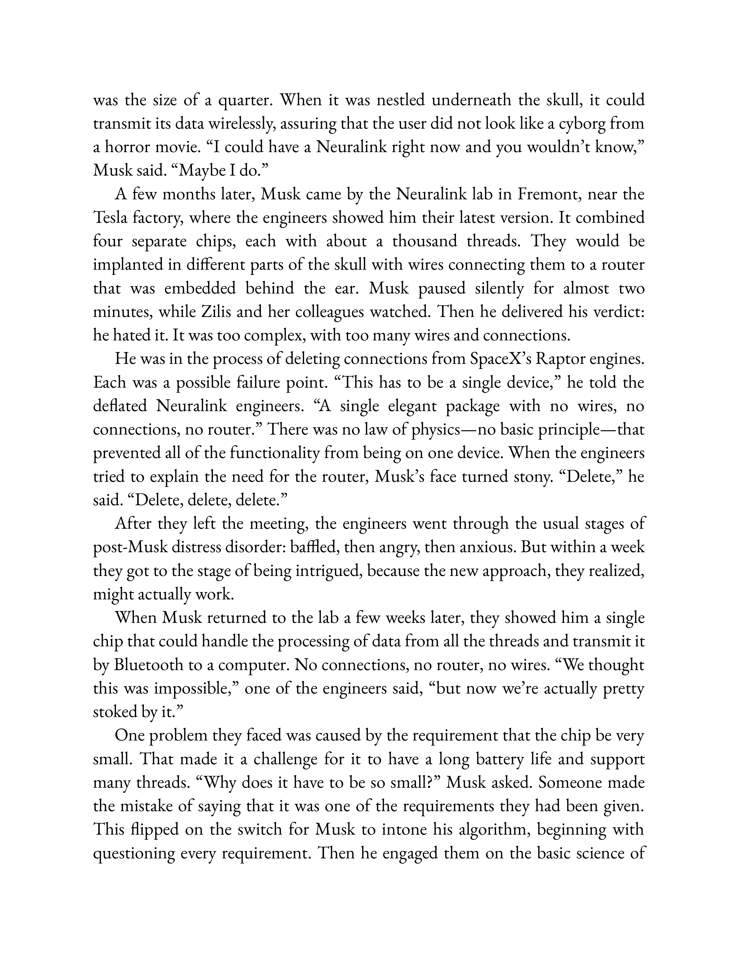 Simon & Schuster Elon Musk Biography by Walter Isaacson — page 483