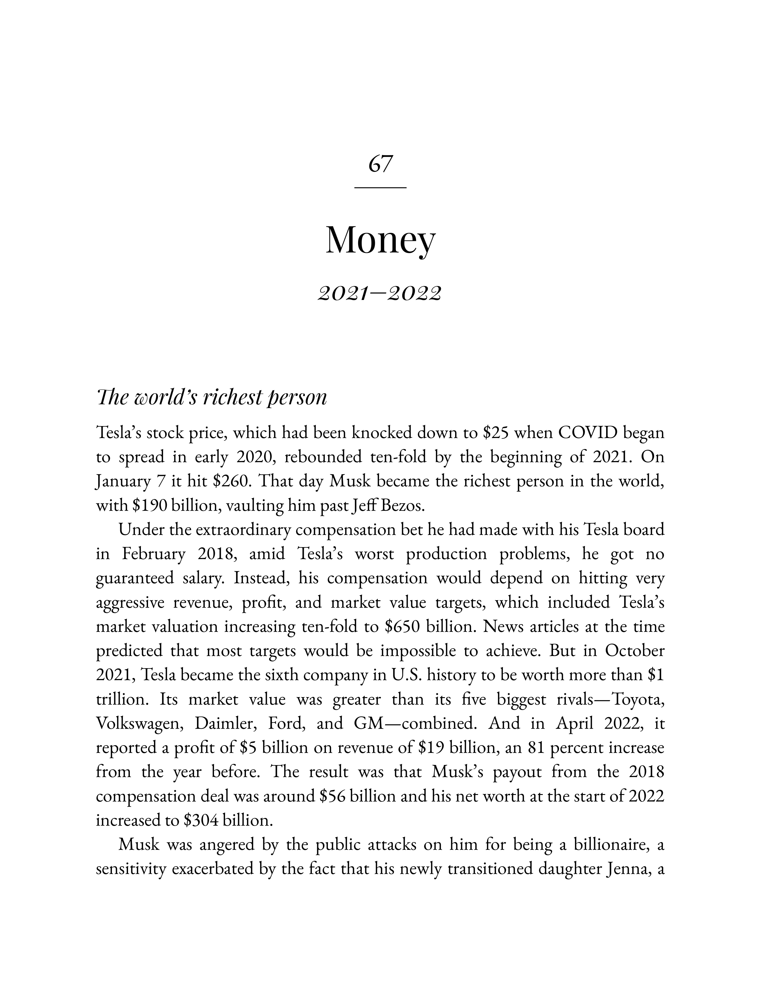 Simon & Schuster Elon Musk Biography by Walter Isaacson — page 489