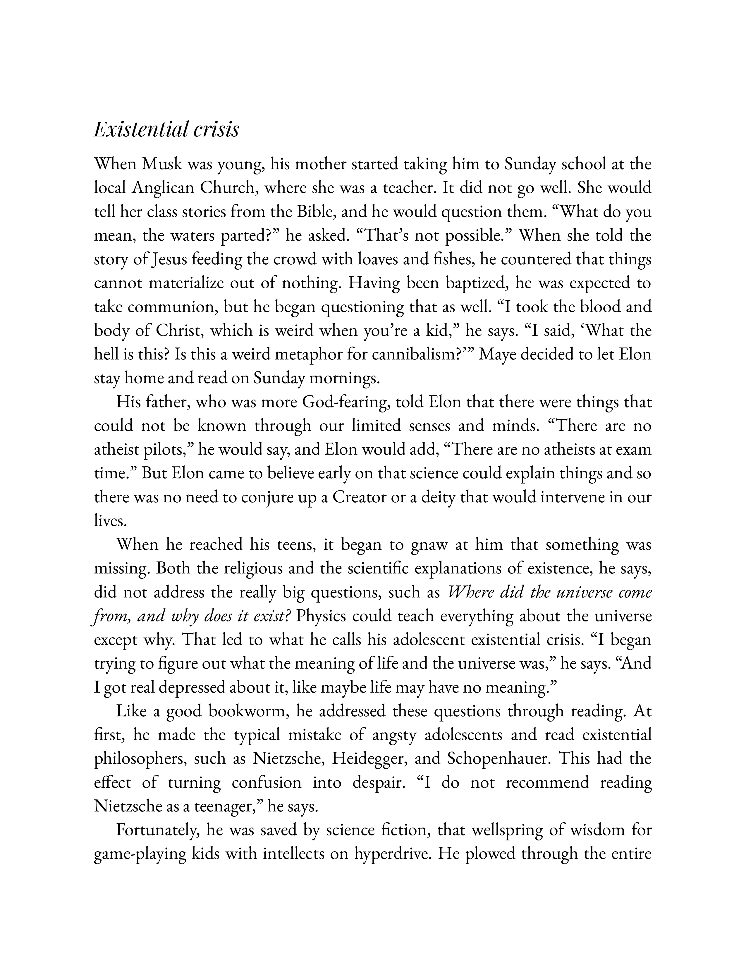 Simon & Schuster Elon Musk Biography by Walter Isaacson — page 49