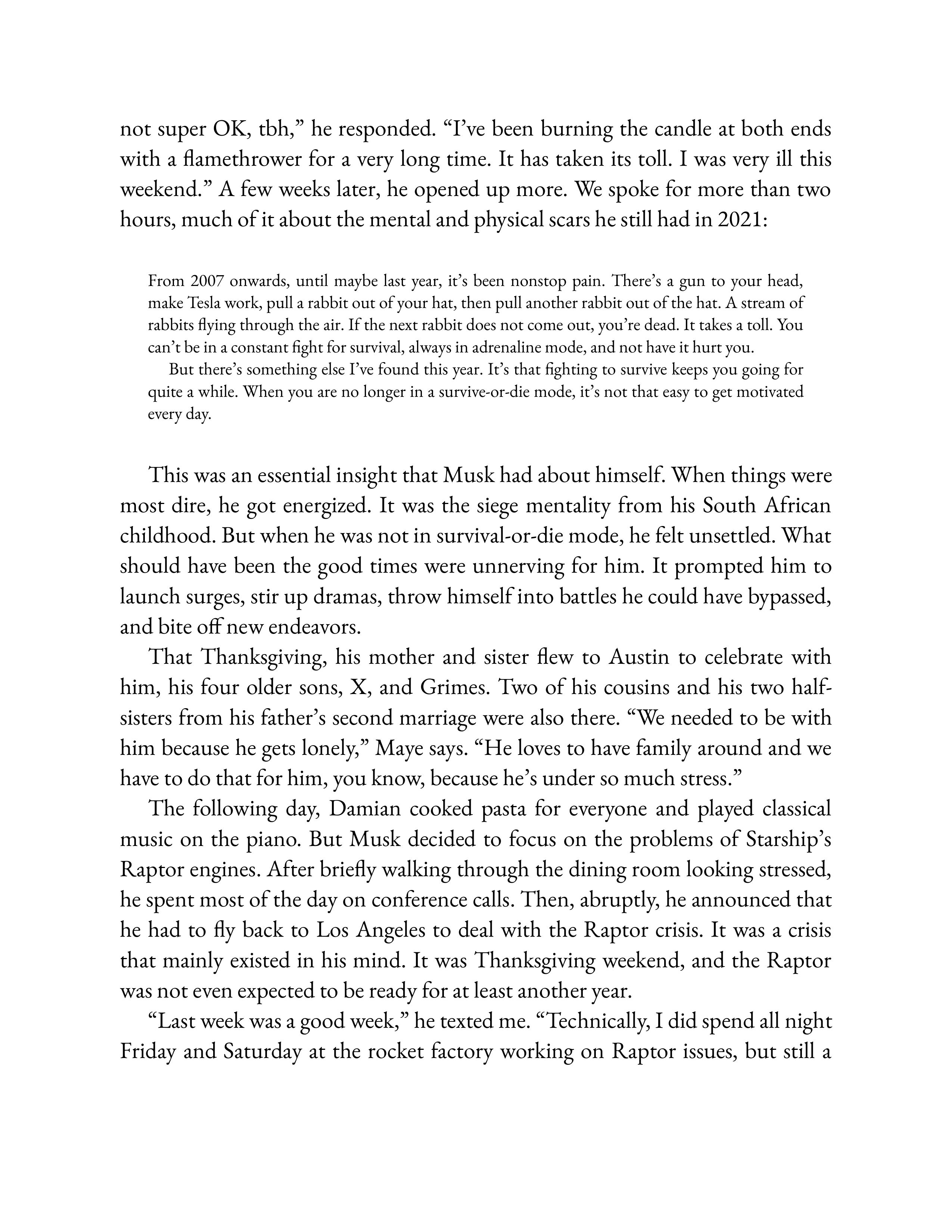 Simon & Schuster Elon Musk Biography by Walter Isaacson — page 491