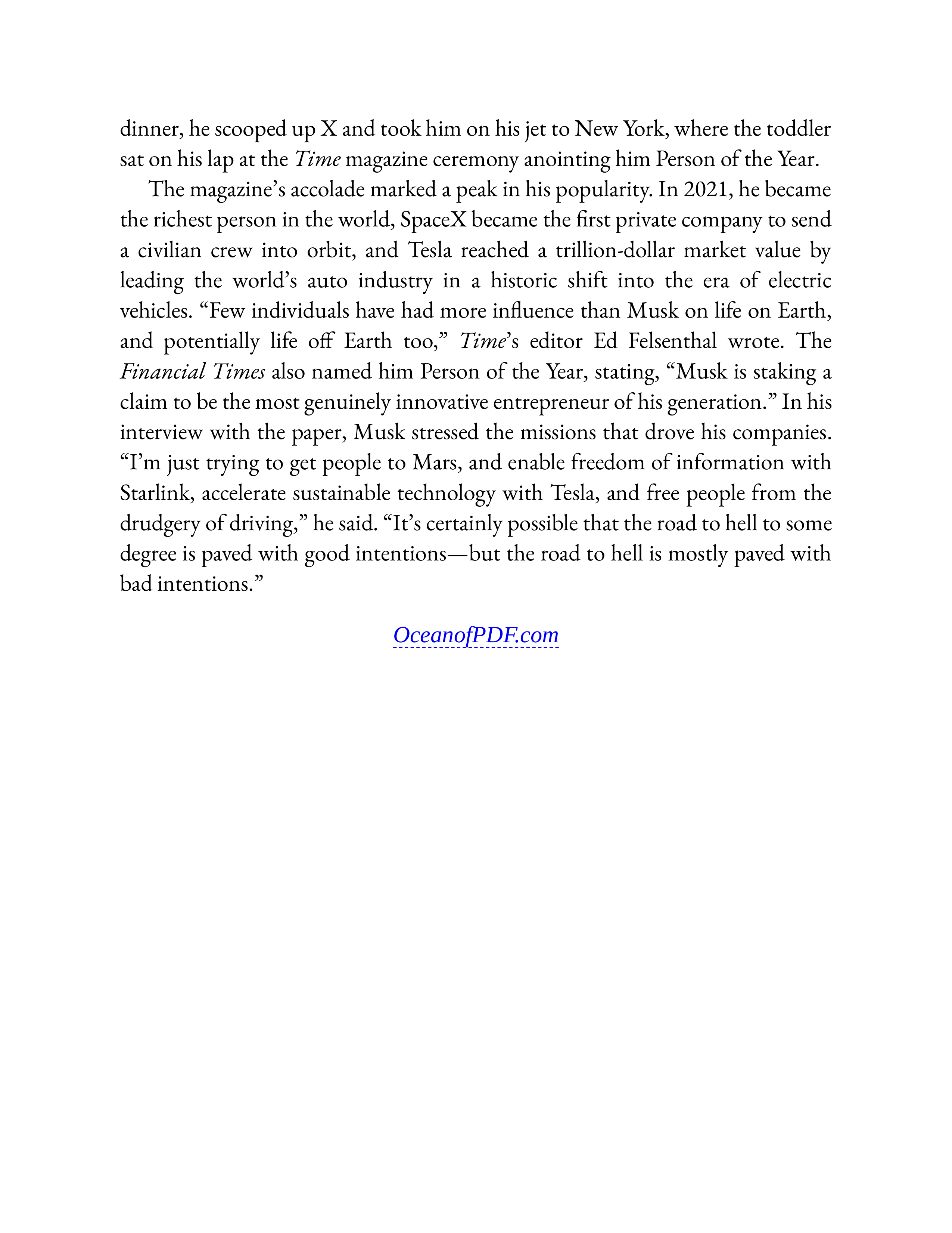 Simon & Schuster Elon Musk Biography by Walter Isaacson — page 499