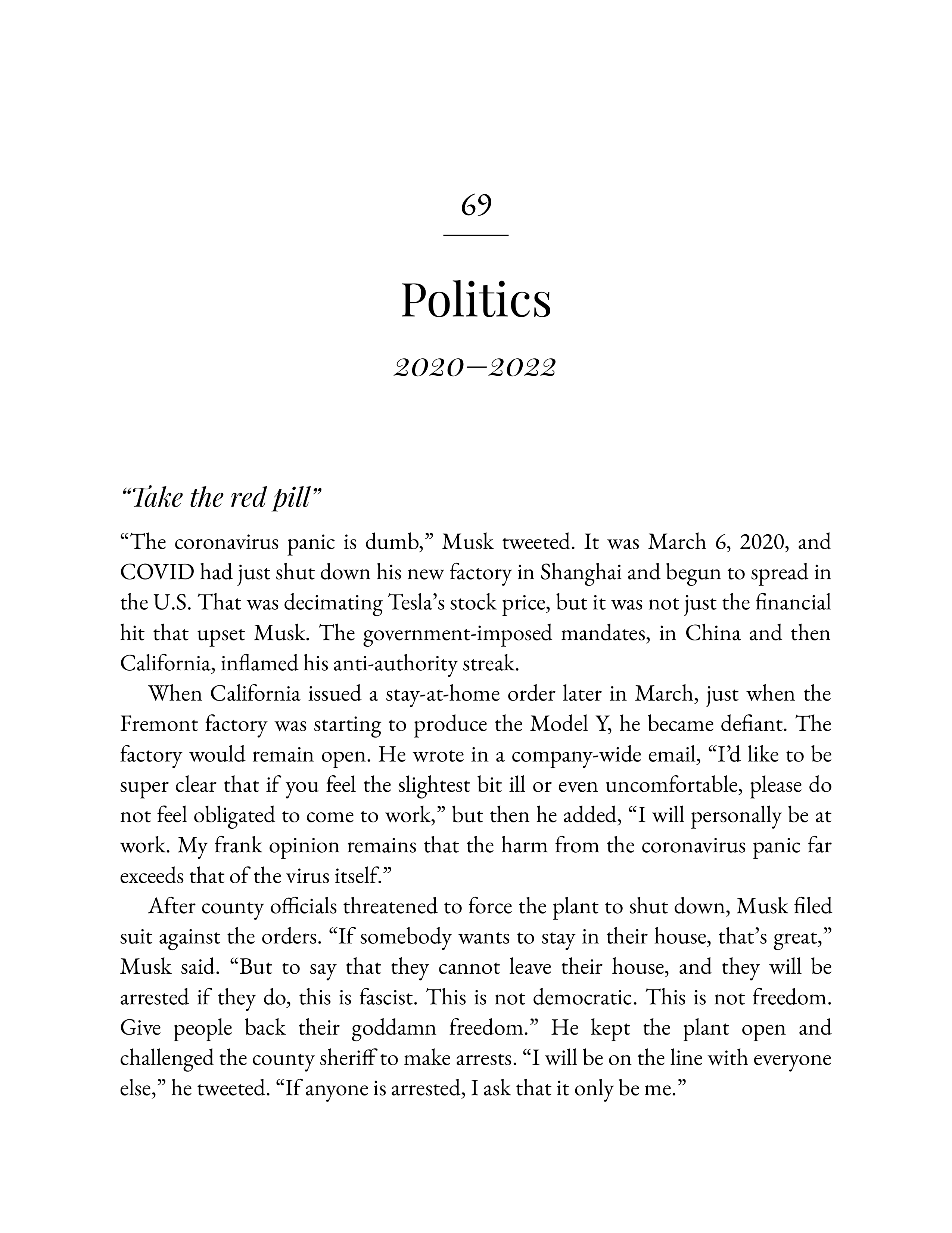 Simon & Schuster Elon Musk Biography by Walter Isaacson — page 500