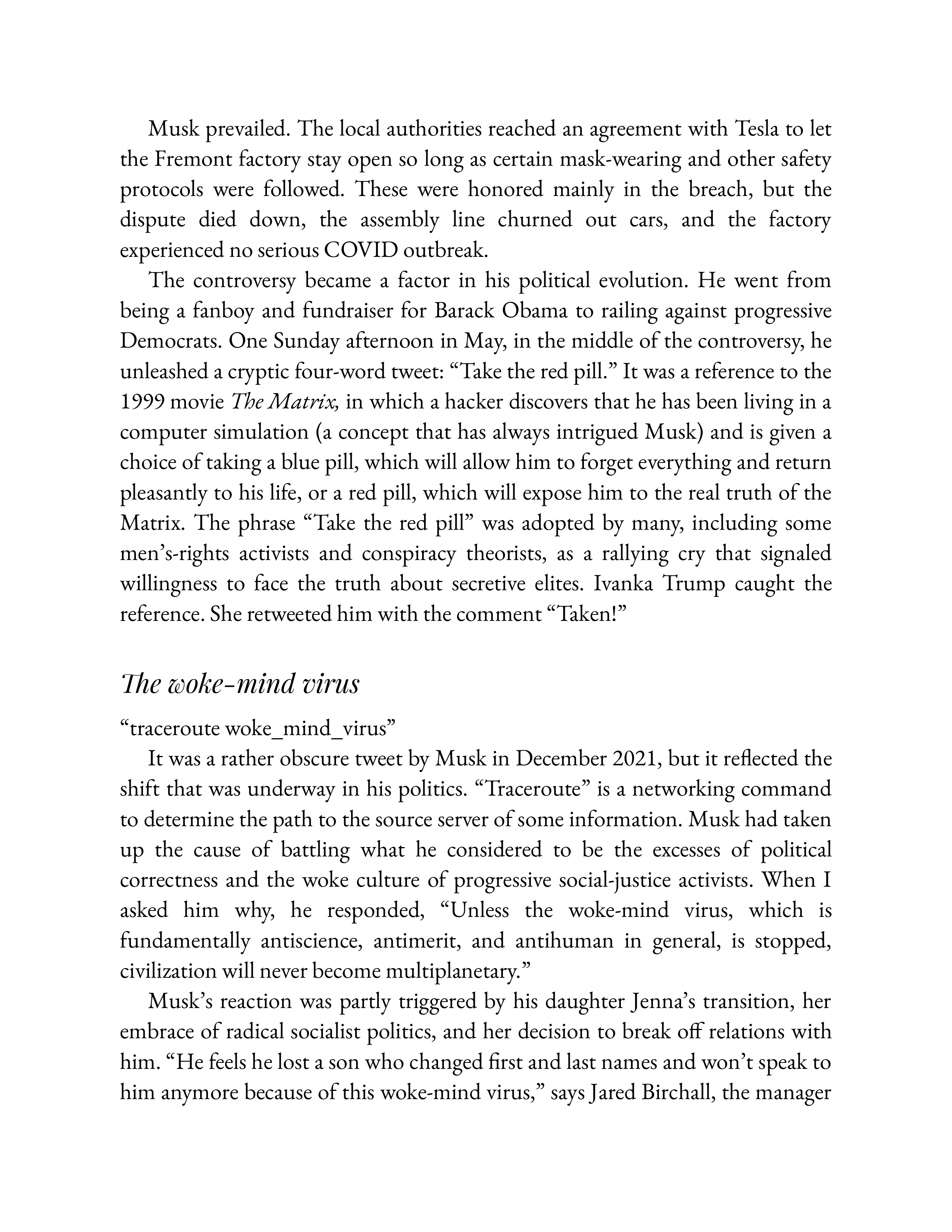 Simon & Schuster Elon Musk Biography by Walter Isaacson — page 501