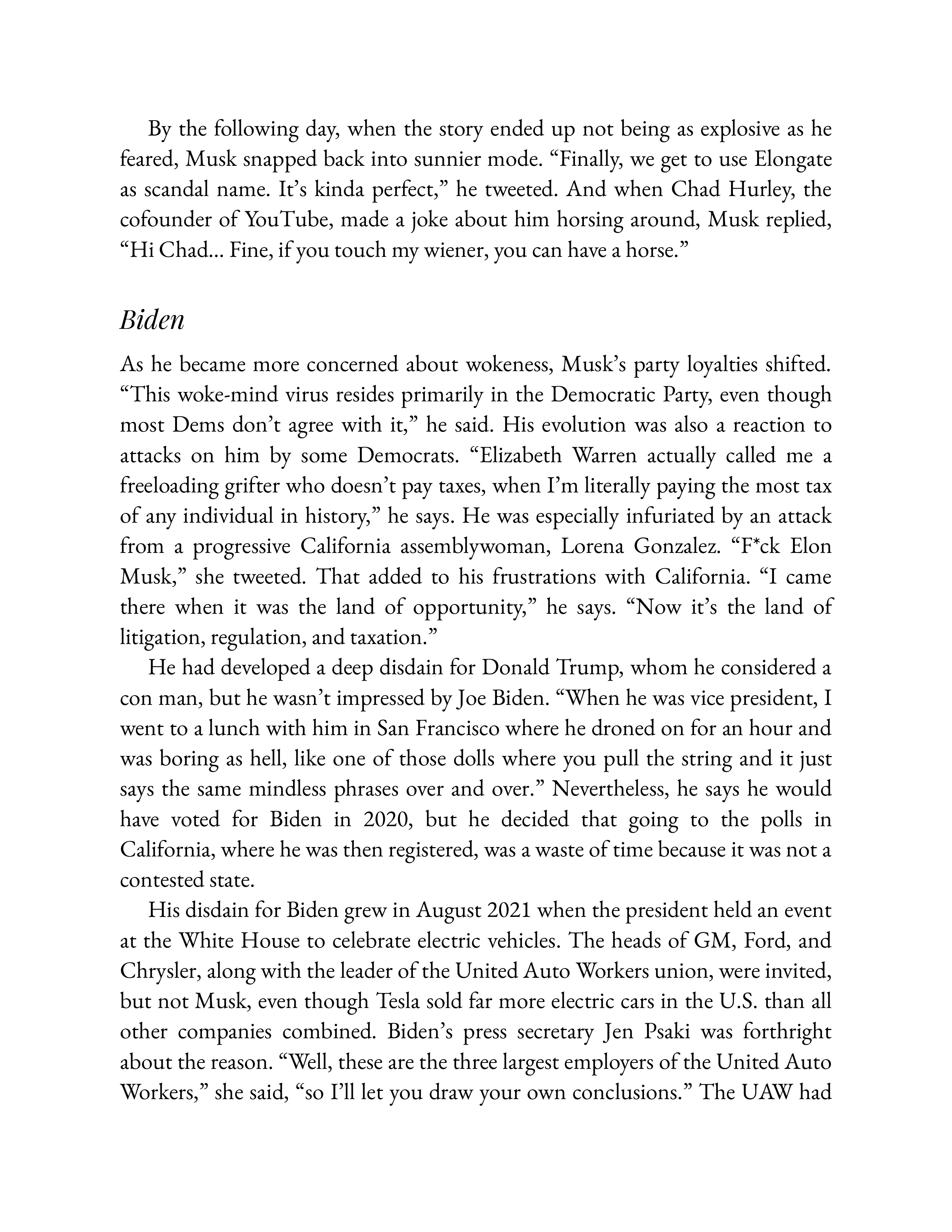 Simon & Schuster Elon Musk Biography by Walter Isaacson — page 503