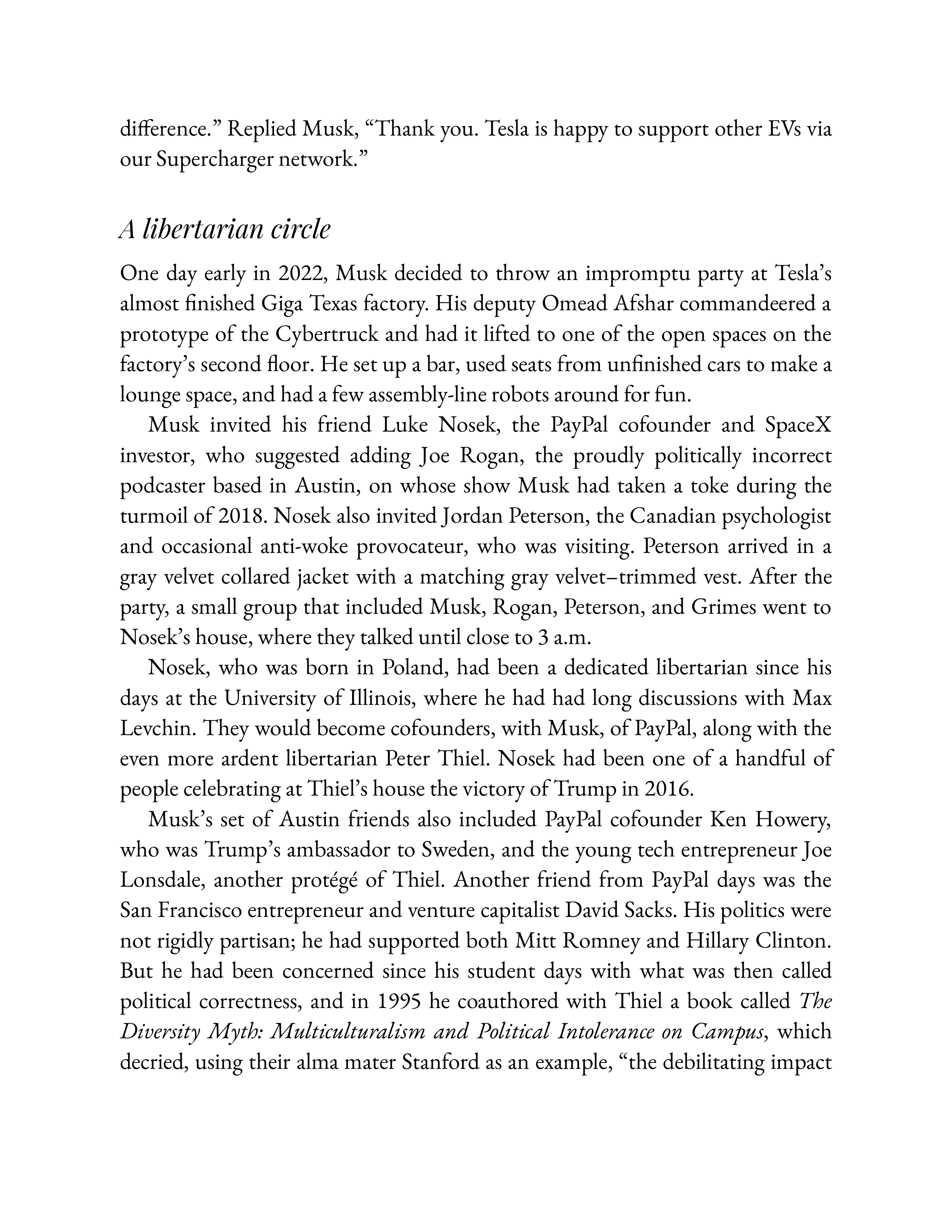 Simon & Schuster Elon Musk Biography by Walter Isaacson — page 506