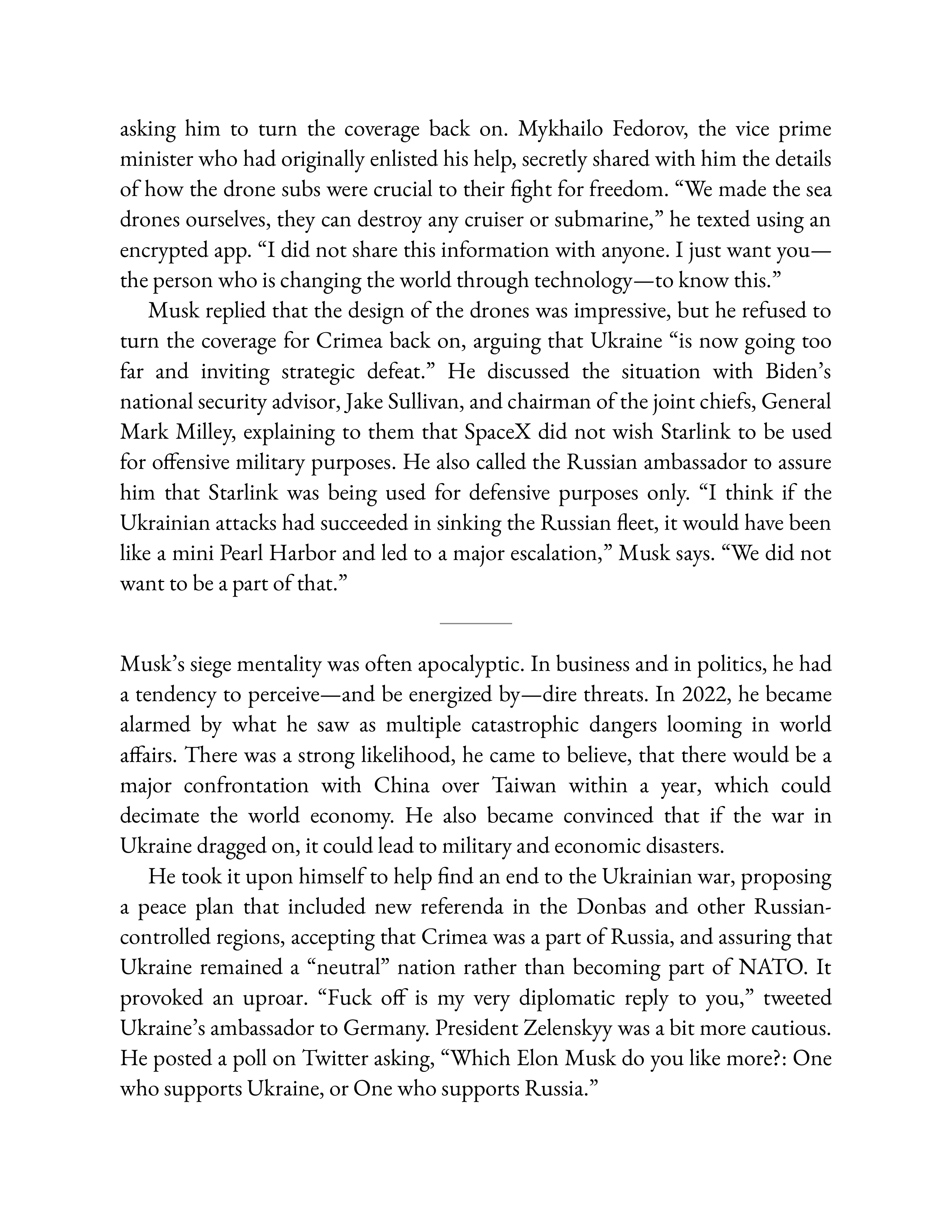 Simon & Schuster Elon Musk Biography by Walter Isaacson — page 514