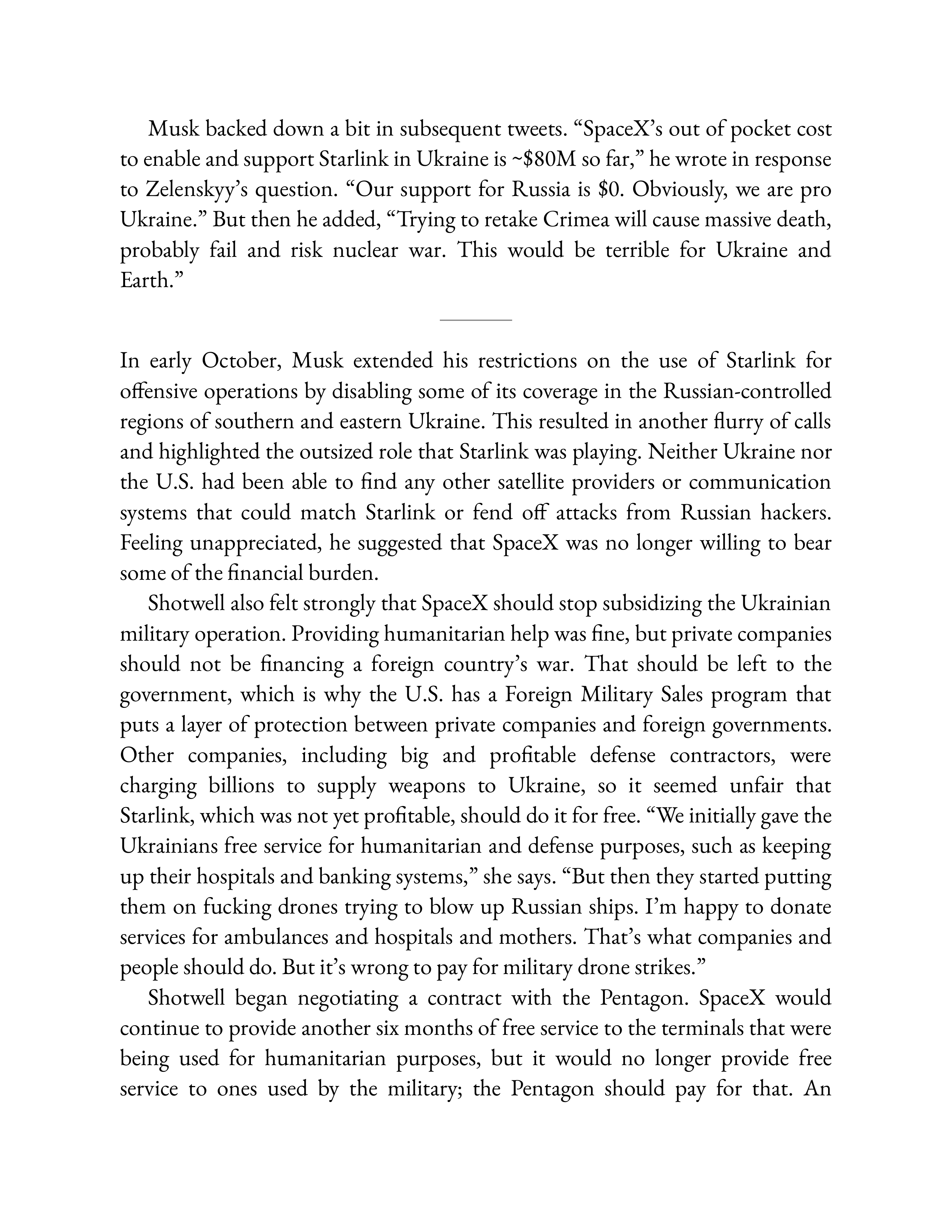 Simon & Schuster Elon Musk Biography by Walter Isaacson — page 515