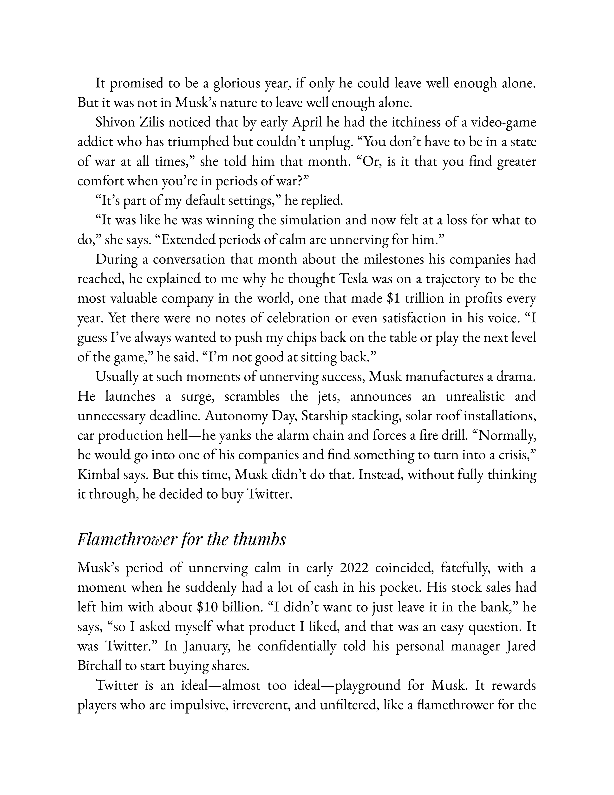 Simon & Schuster Elon Musk Biography by Walter Isaacson — page 530