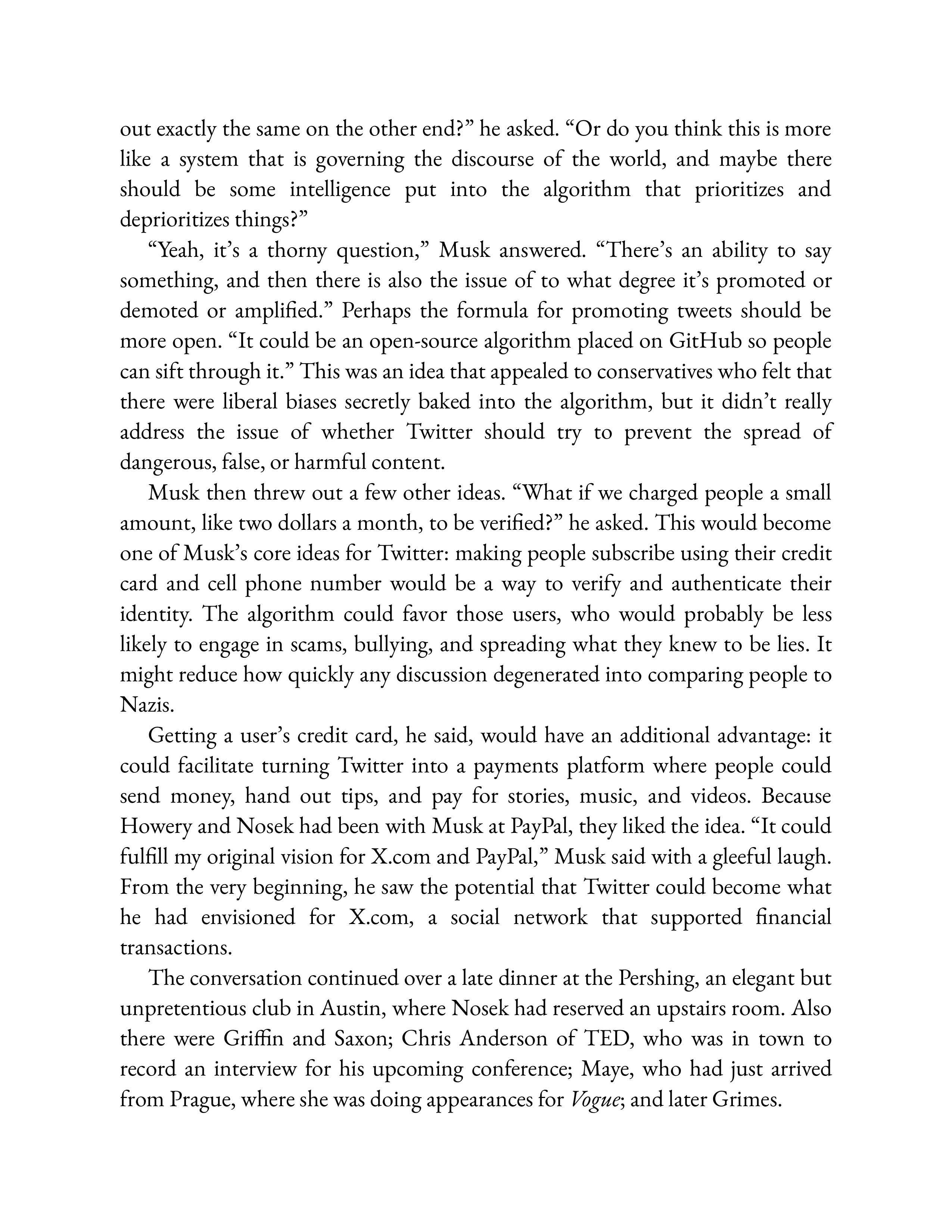 Simon & Schuster Elon Musk Biography by Walter Isaacson — page 535