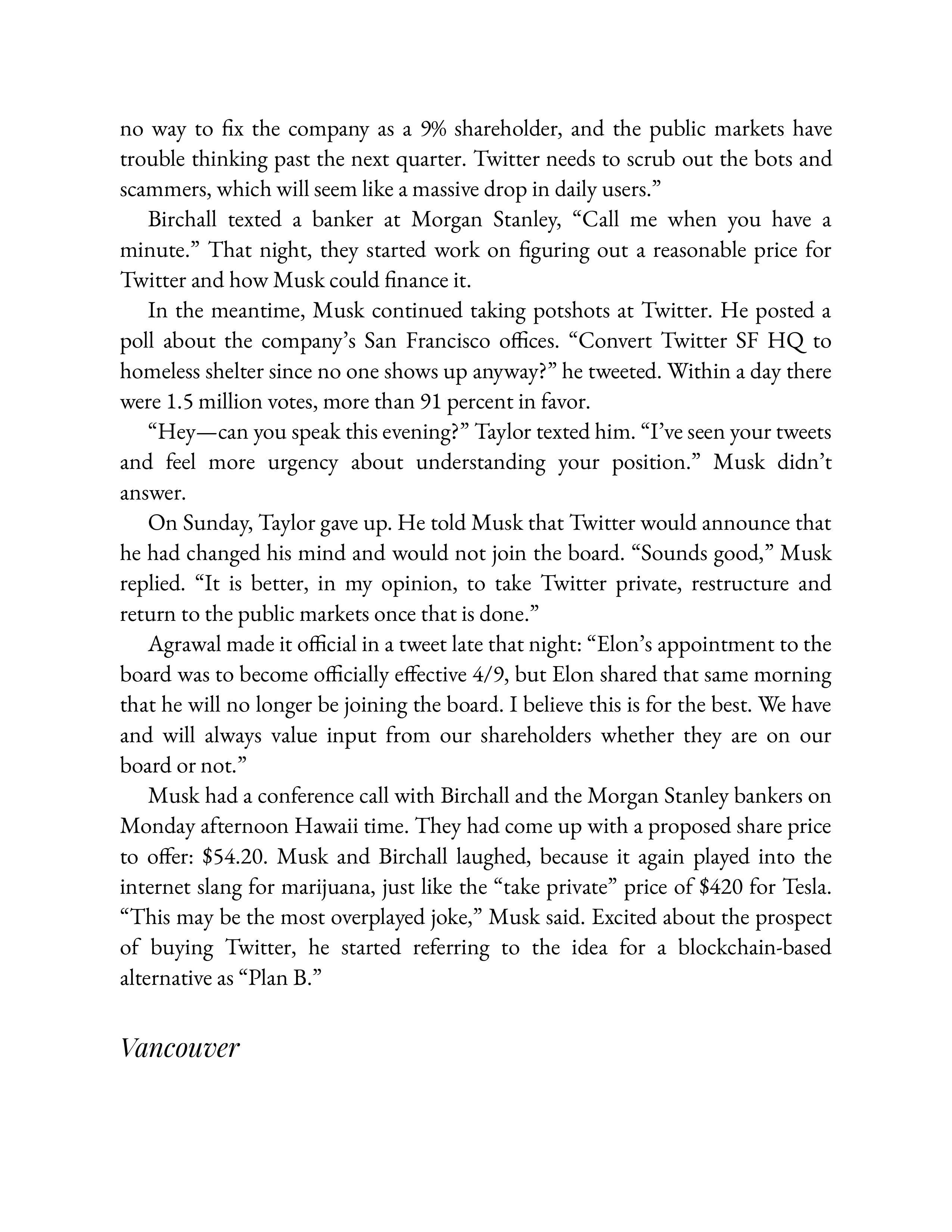 Simon & Schuster Elon Musk Biography by Walter Isaacson — page 541