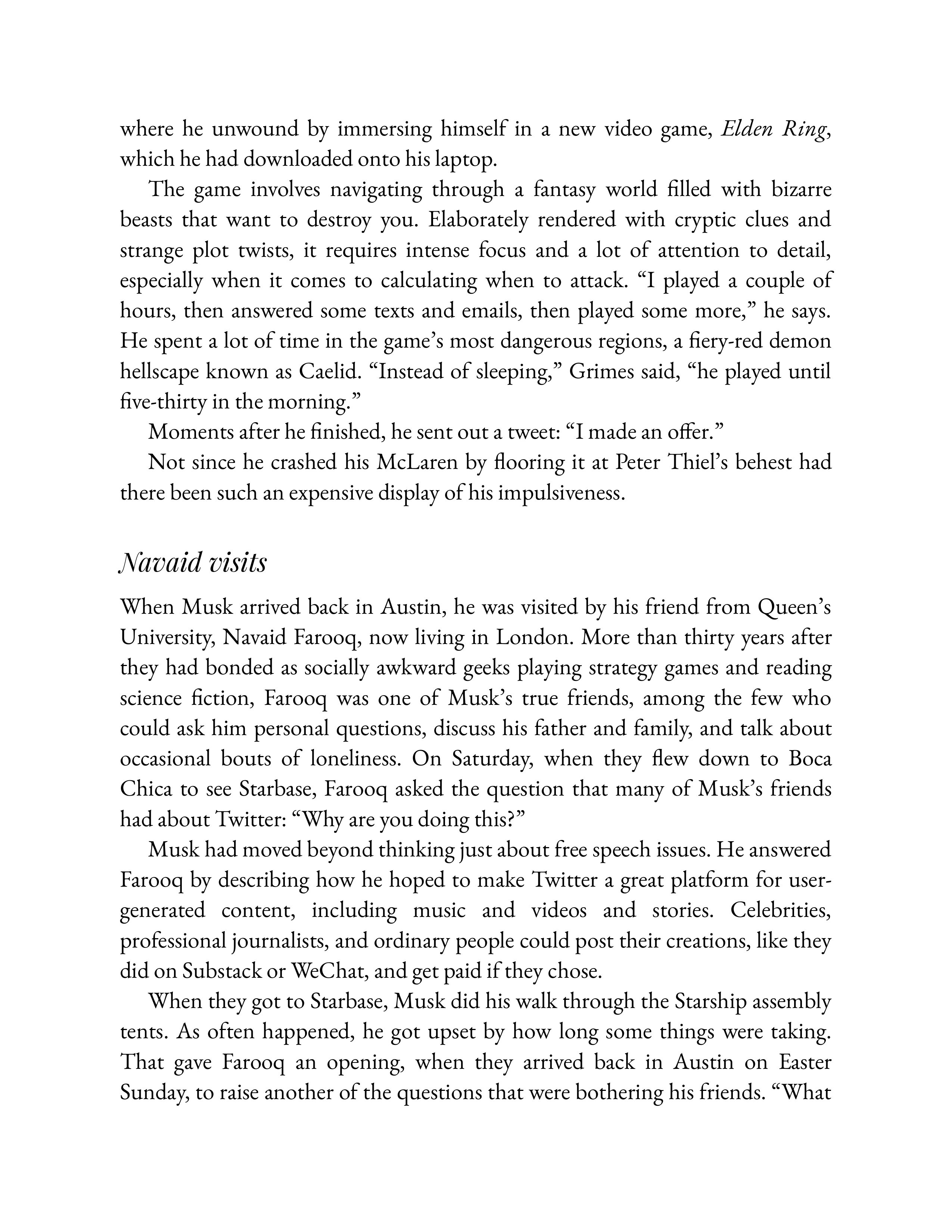 Simon & Schuster Elon Musk Biography by Walter Isaacson — page 543