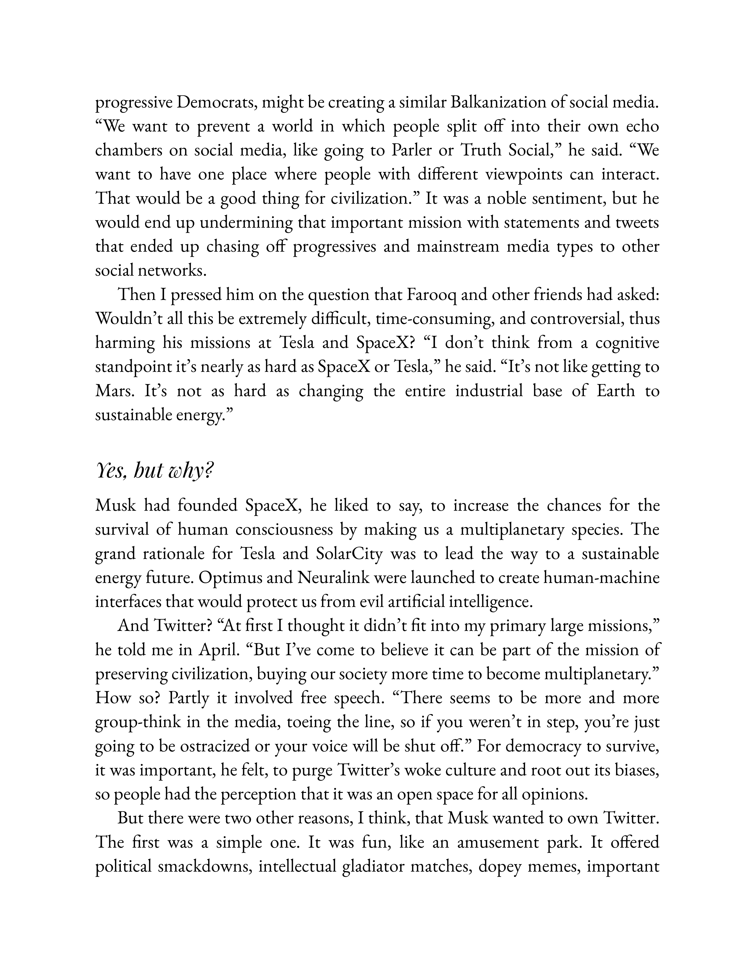 Simon & Schuster Elon Musk Biography by Walter Isaacson — page 545