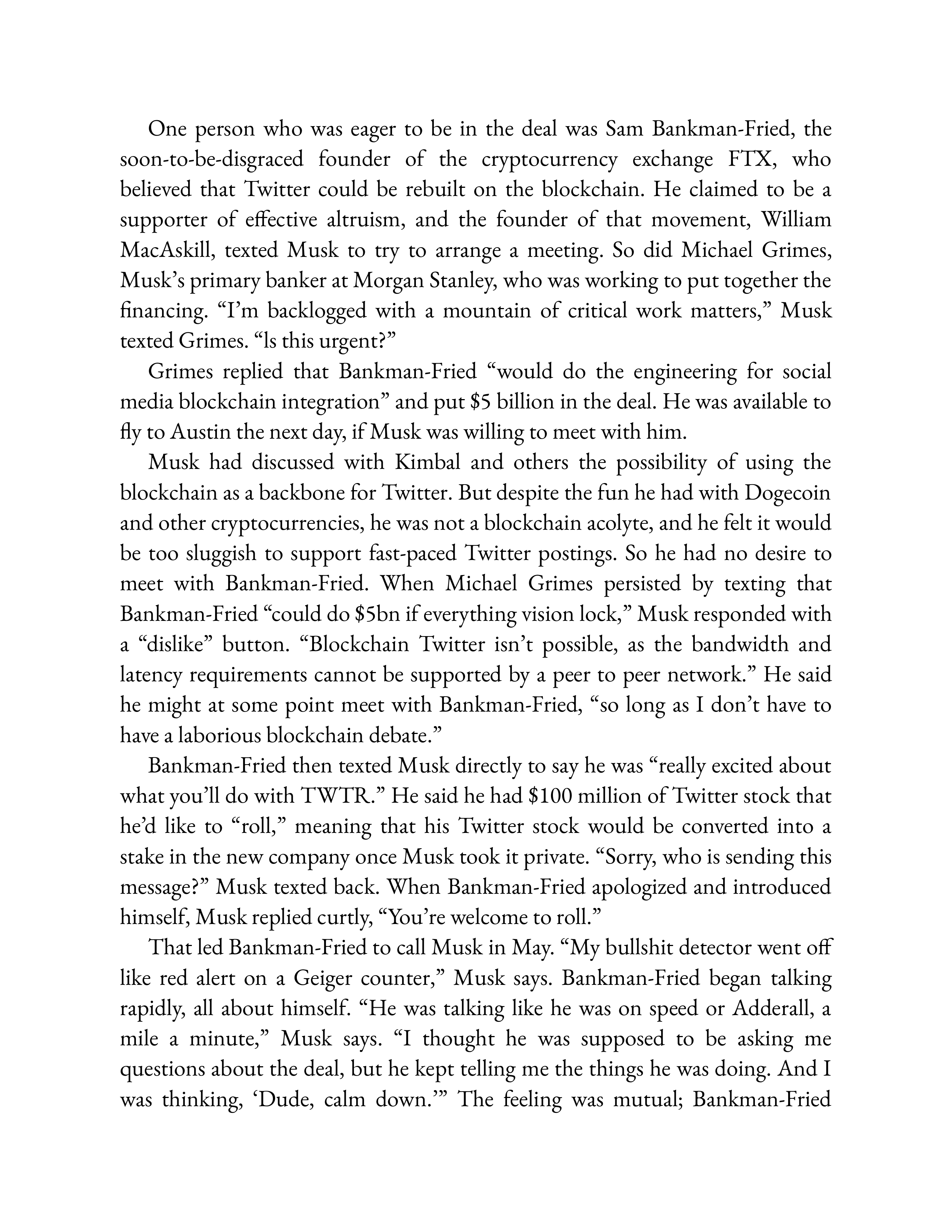 Simon & Schuster Elon Musk Biography by Walter Isaacson — page 548