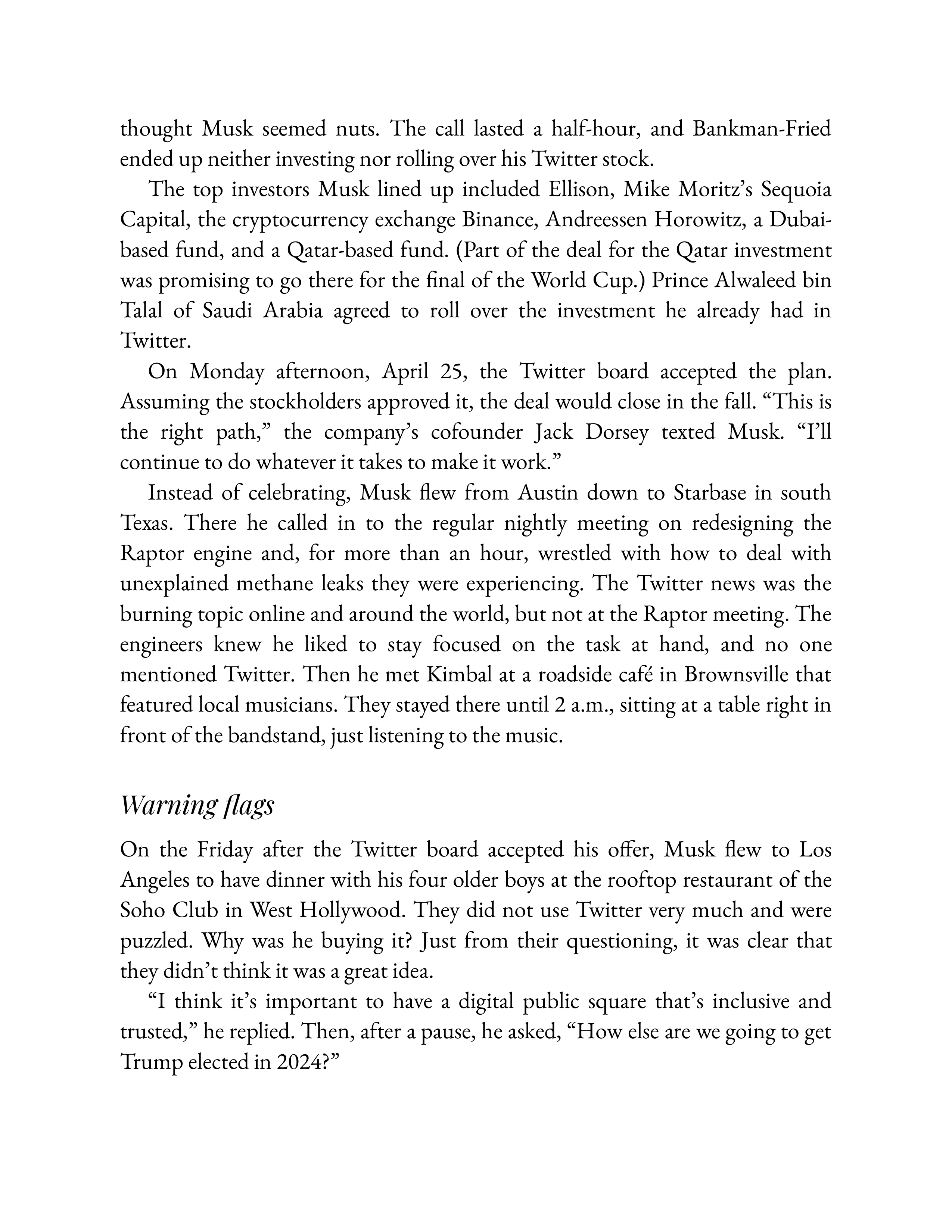 Simon & Schuster Elon Musk Biography by Walter Isaacson — page 549