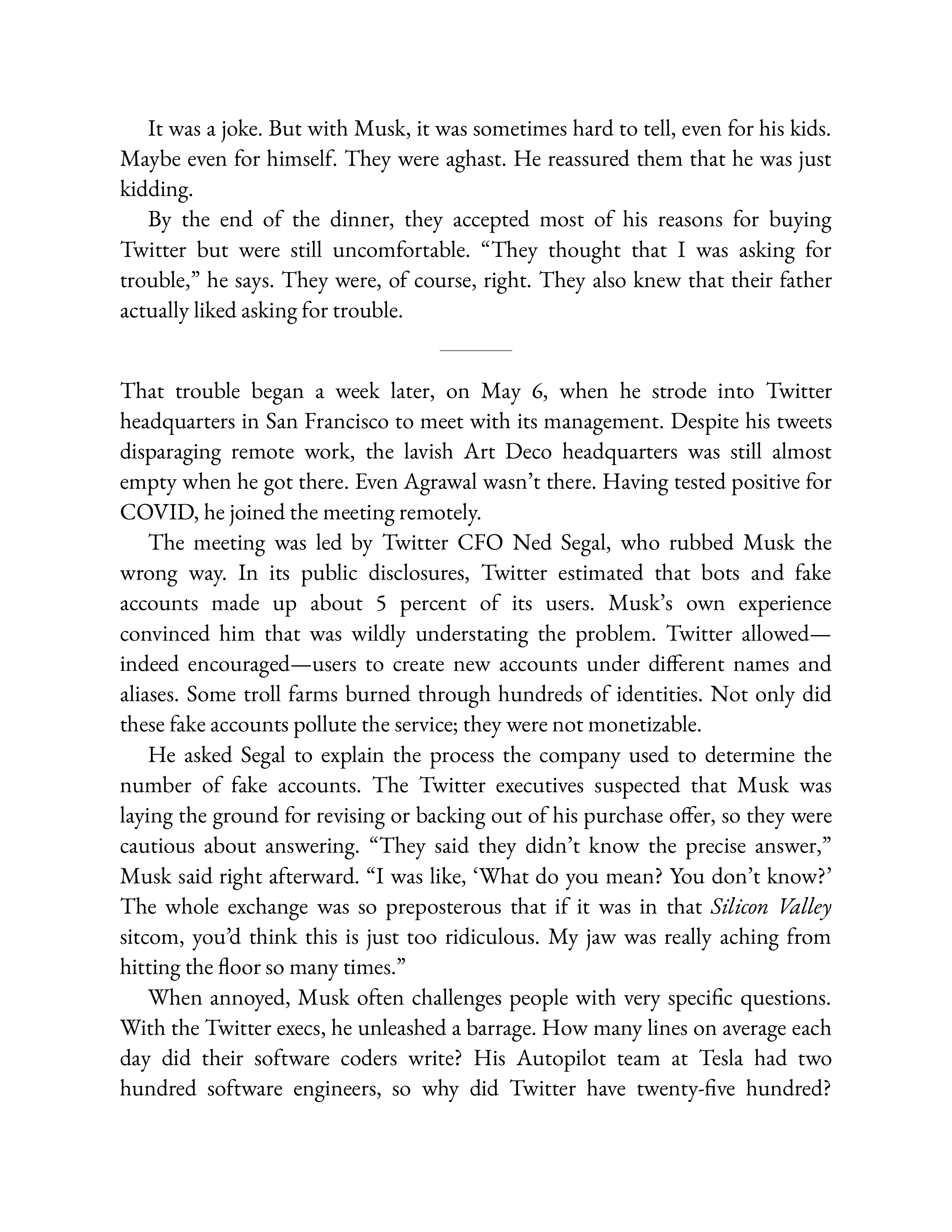 Simon & Schuster Elon Musk Biography by Walter Isaacson — page 550