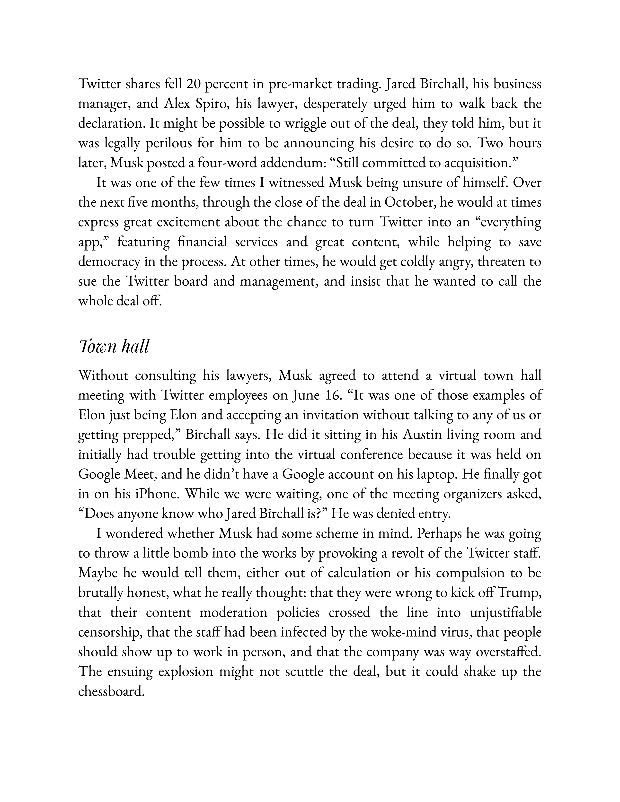 Simon & Schuster Elon Musk Biography by Walter Isaacson — page 552