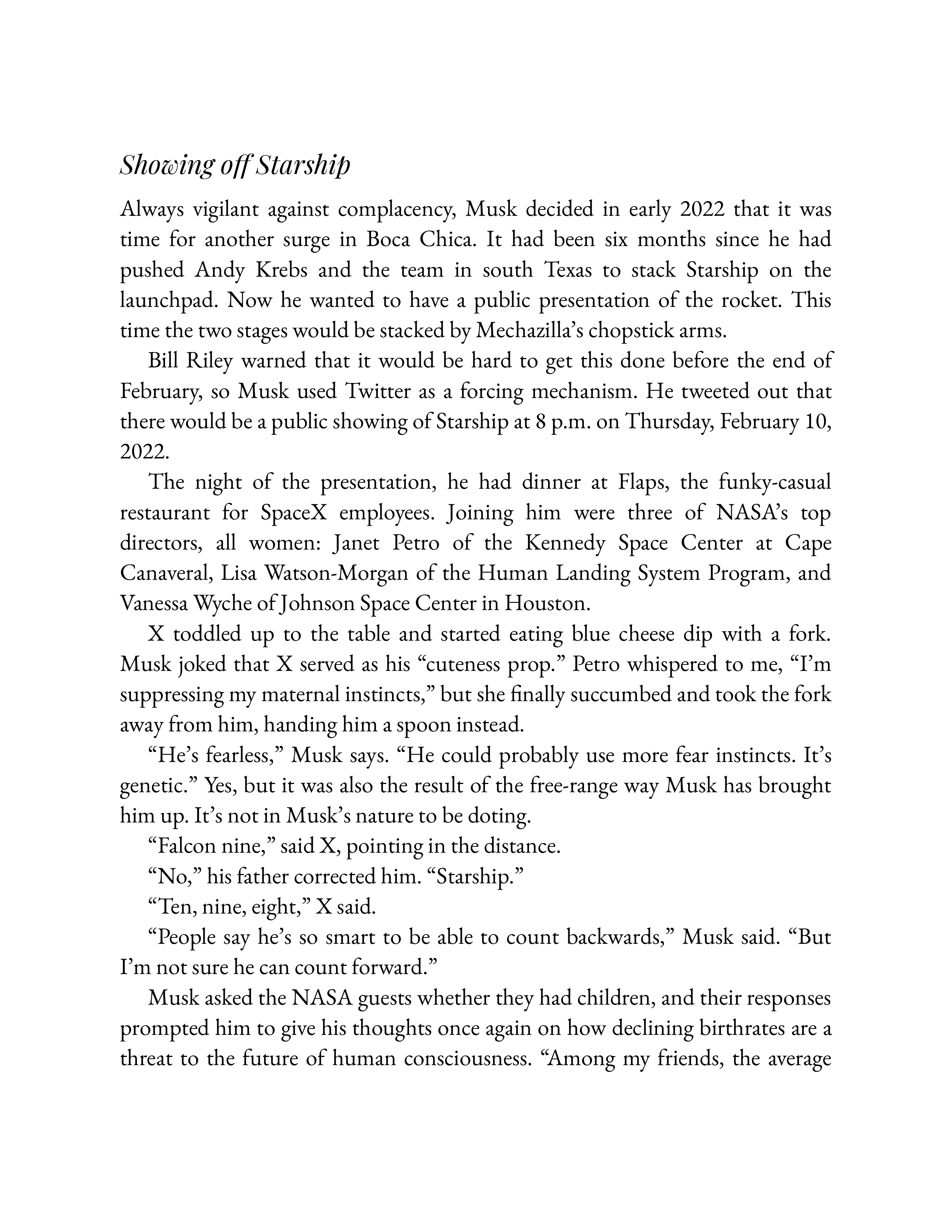 Simon & Schuster Elon Musk Biography by Walter Isaacson — page 567