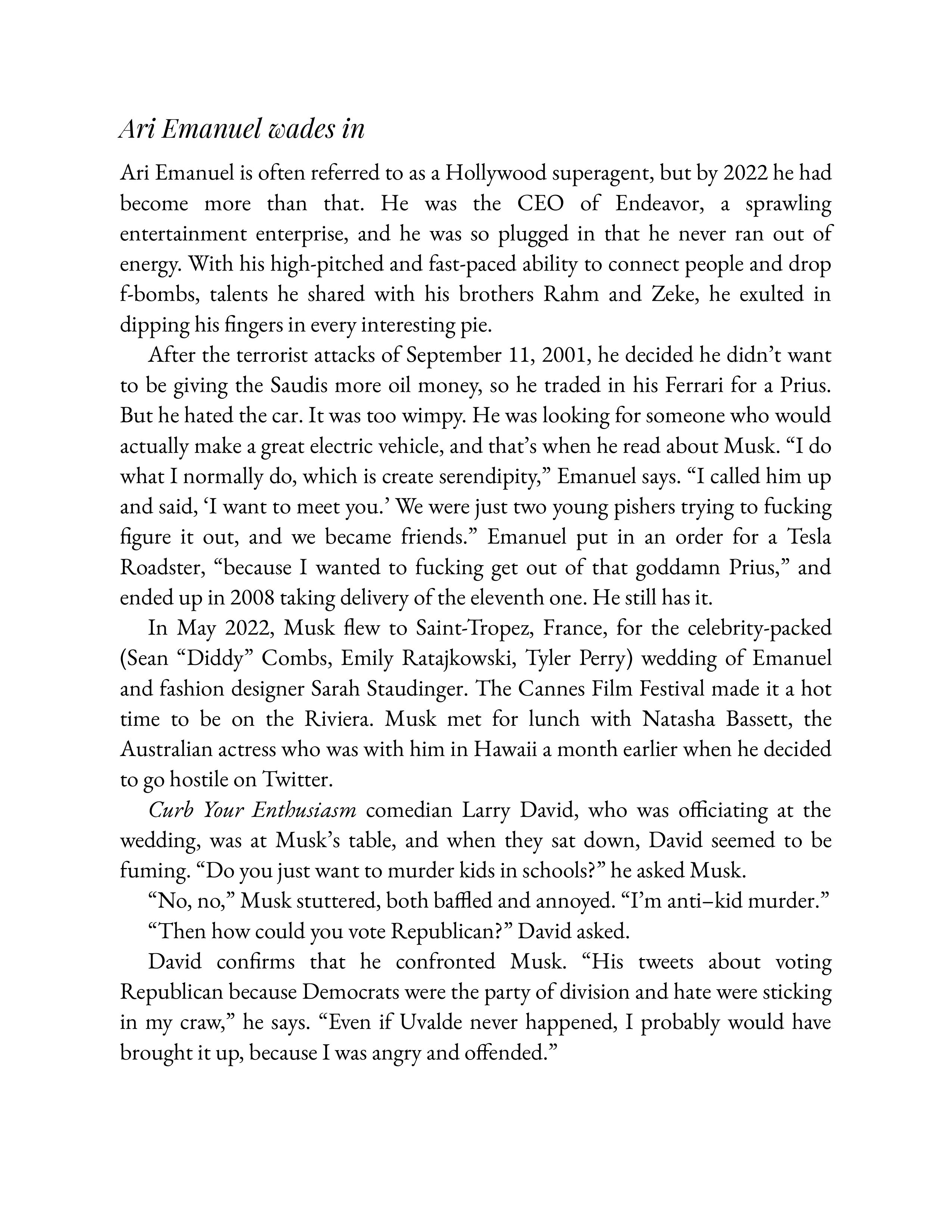 Simon & Schuster Elon Musk Biography by Walter Isaacson — page 586