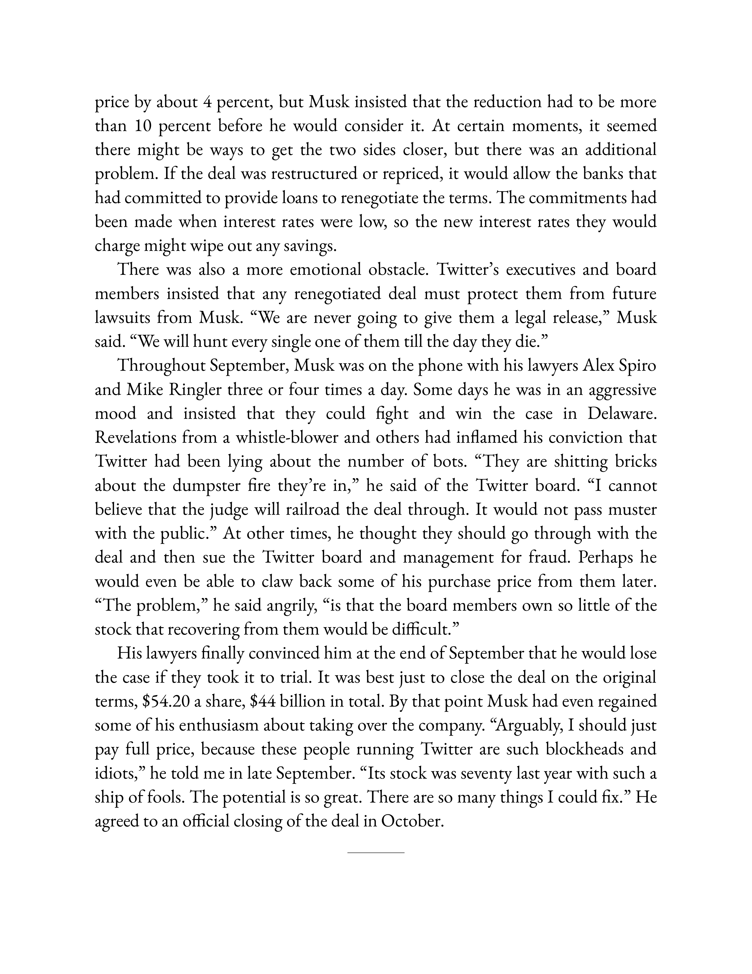Simon & Schuster Elon Musk Biography by Walter Isaacson — page 588
