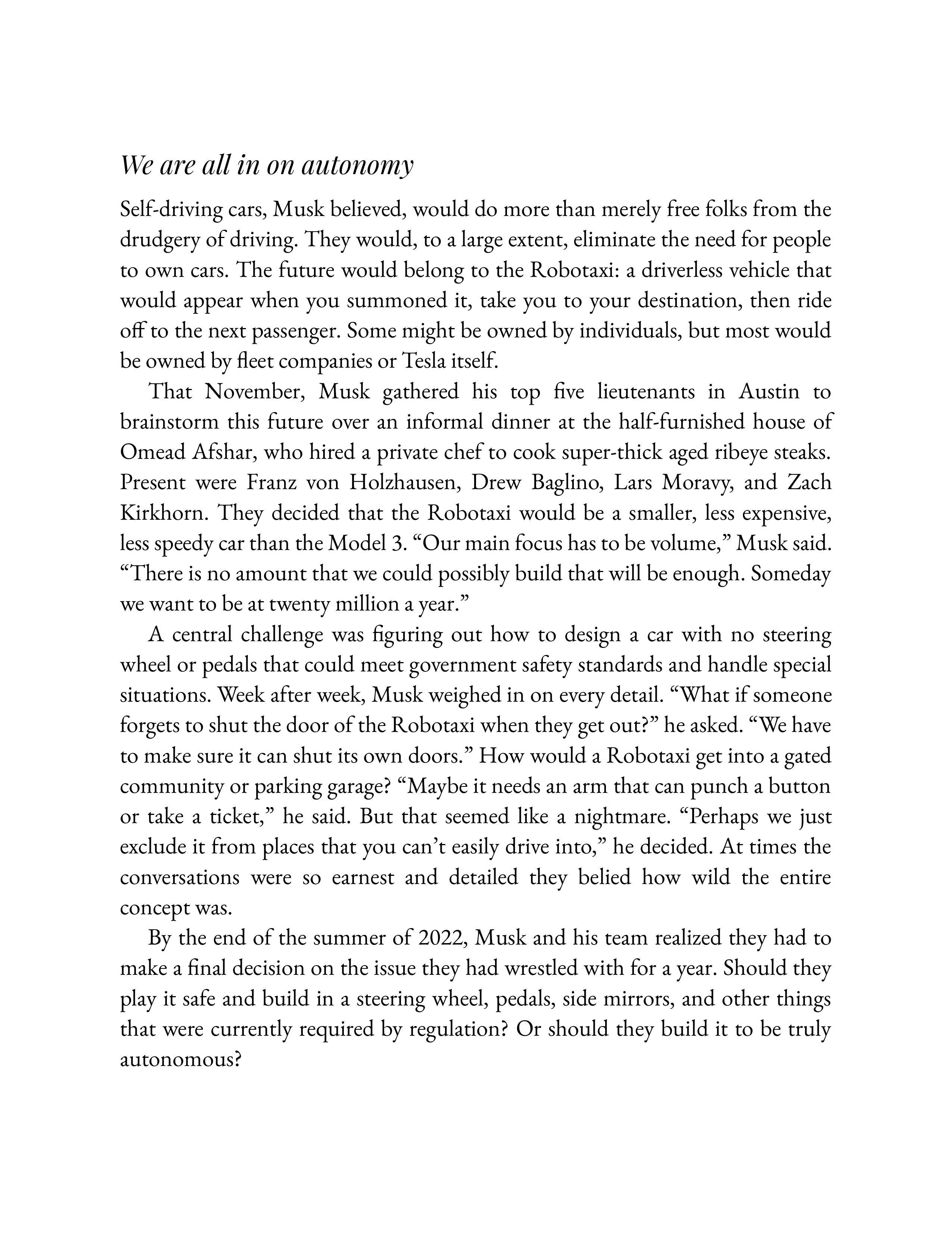 Simon & Schuster Elon Musk Biography by Walter Isaacson — page 599