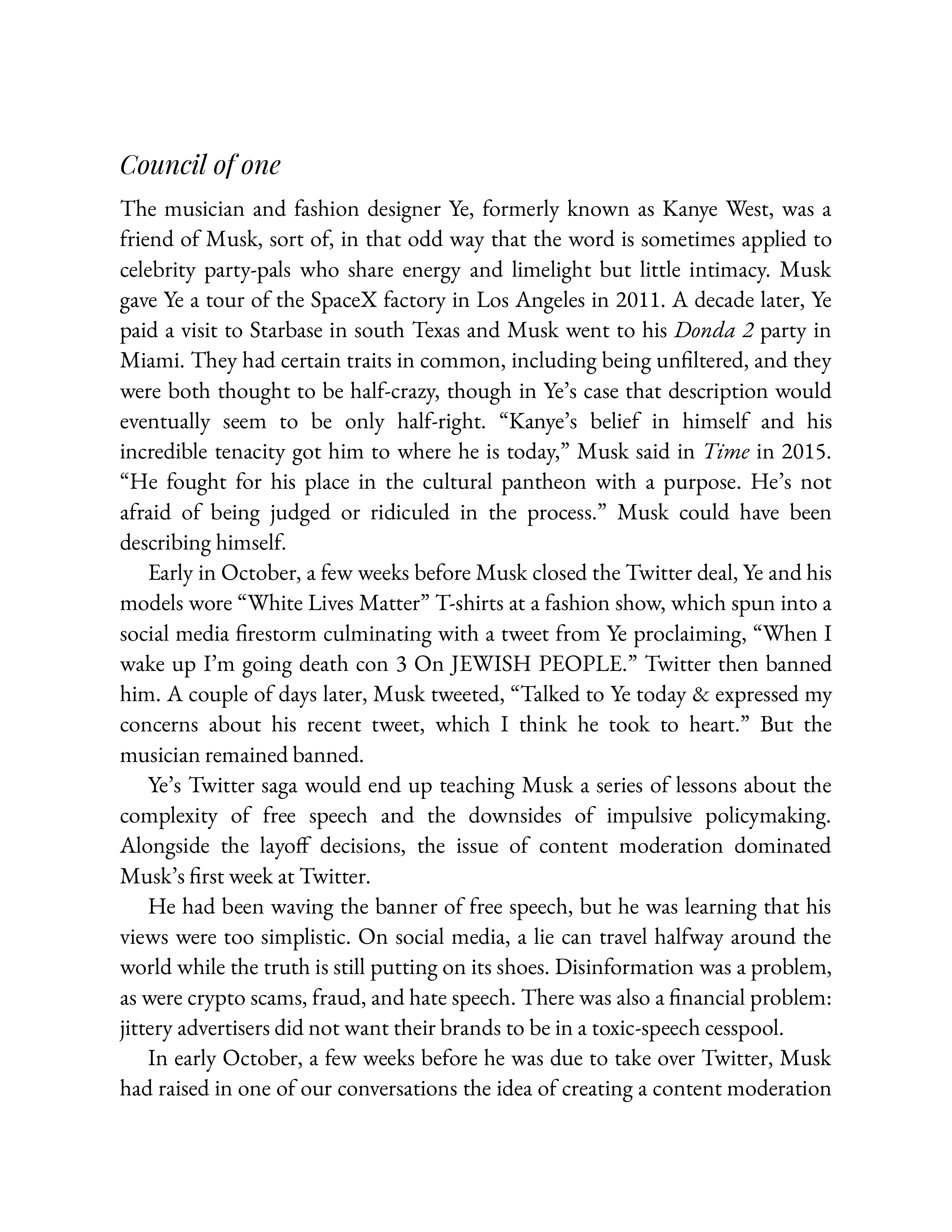 Simon & Schuster Elon Musk Biography by Walter Isaacson — page 628