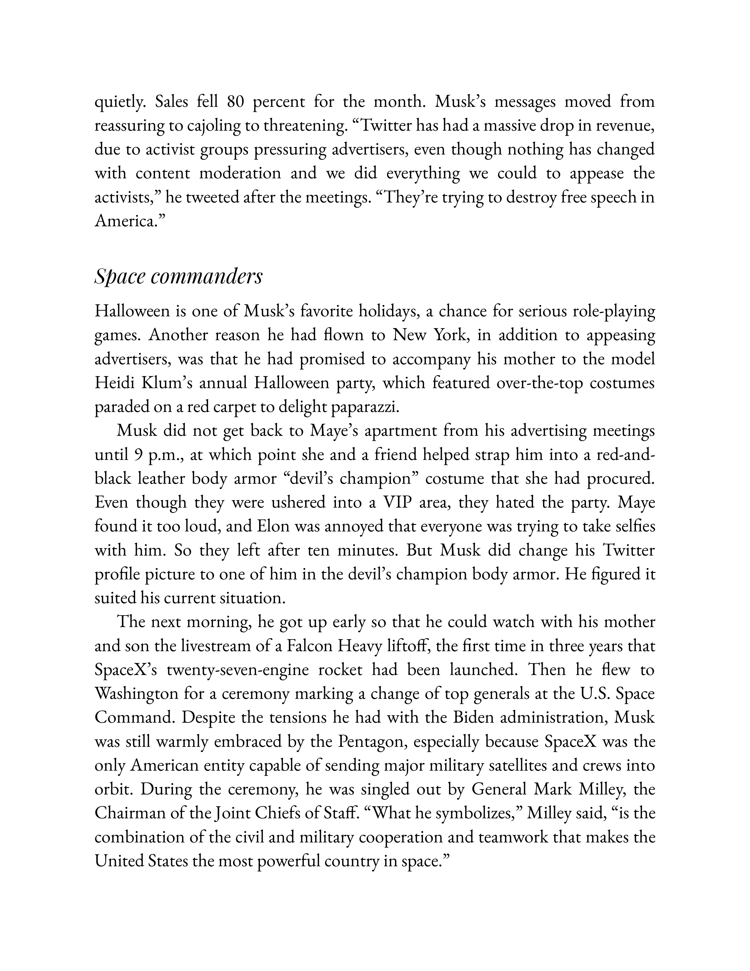 Simon & Schuster Elon Musk Biography by Walter Isaacson — page 642