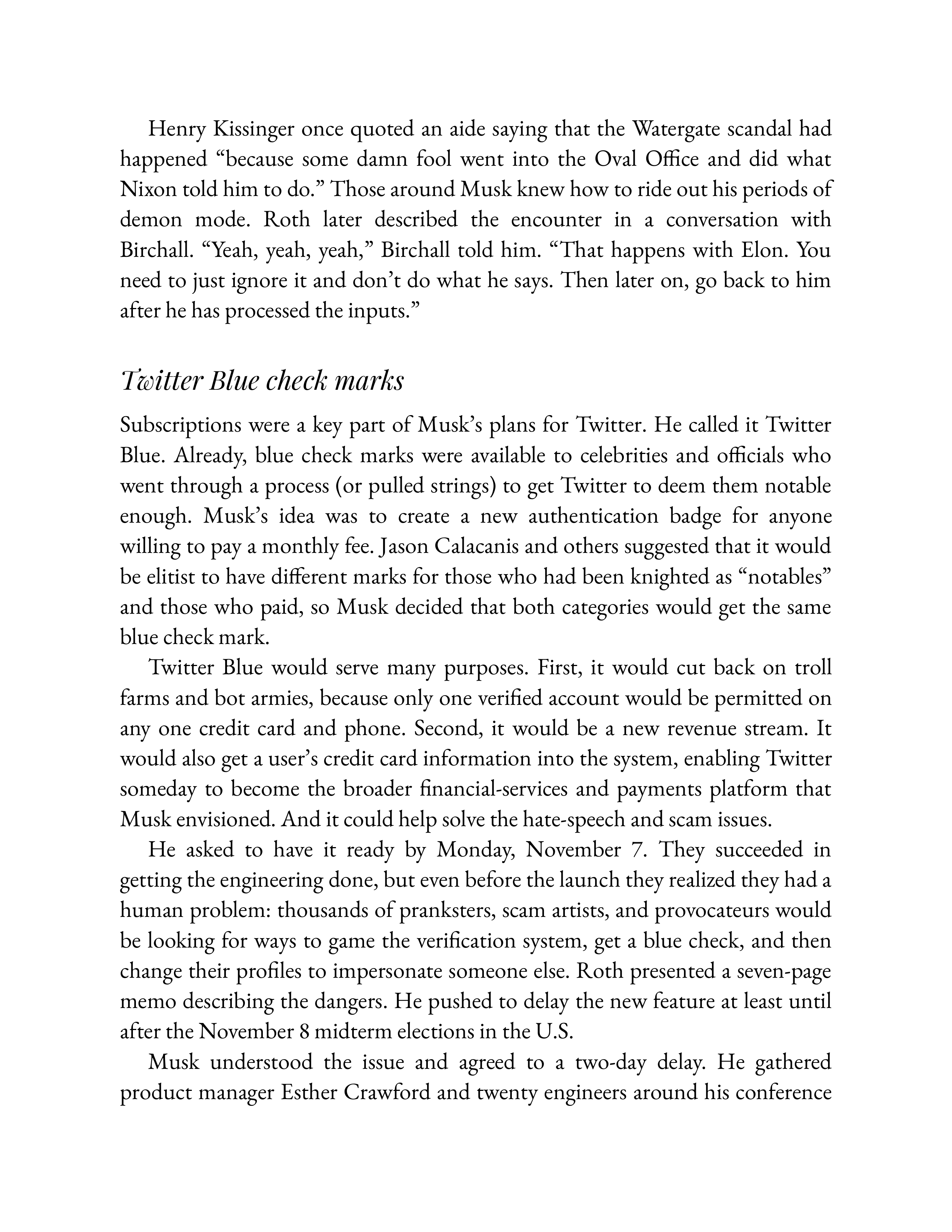 Simon & Schuster Elon Musk Biography by Walter Isaacson — page 649