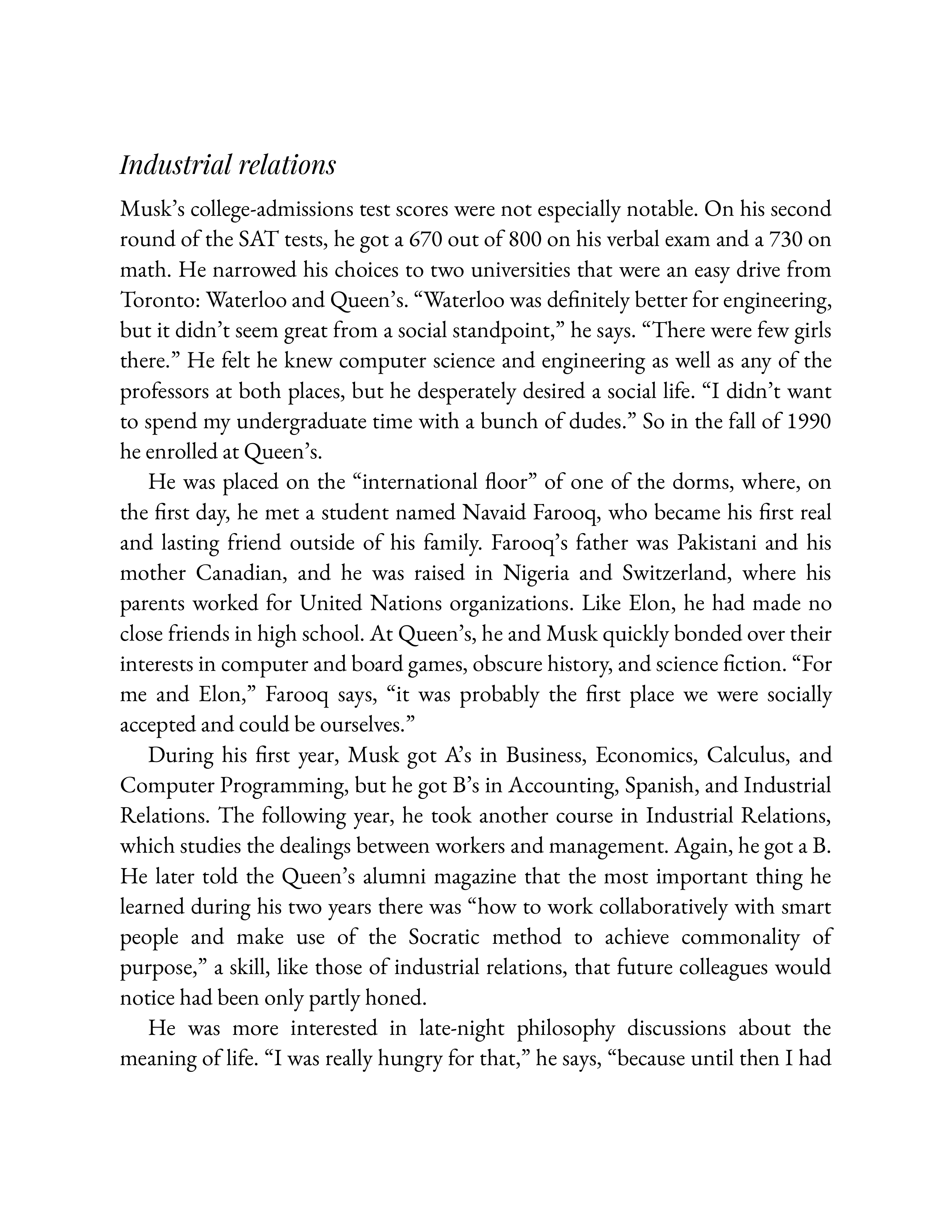 Simon & Schuster Elon Musk Biography by Walter Isaacson — page 66