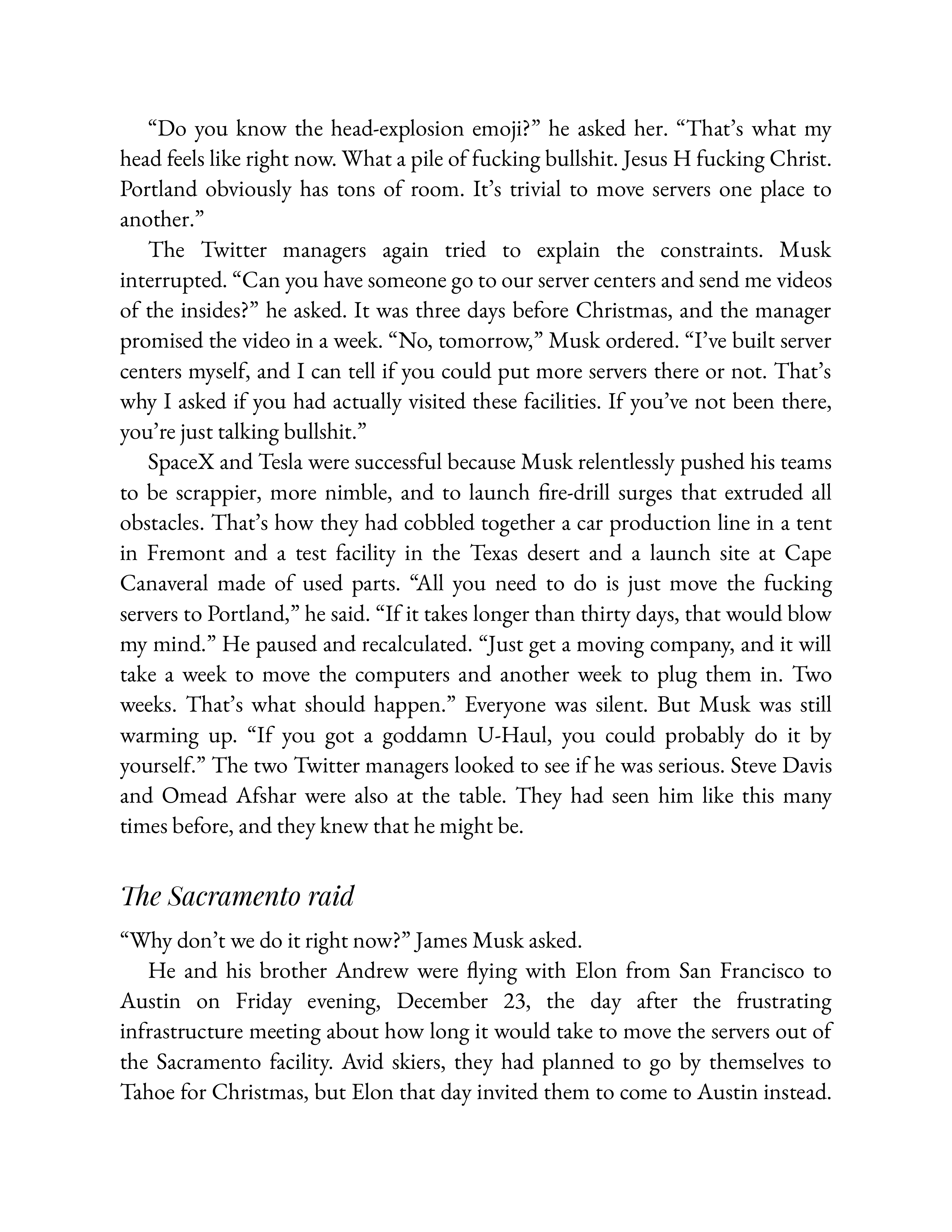 Simon & Schuster Elon Musk Biography by Walter Isaacson — page 696